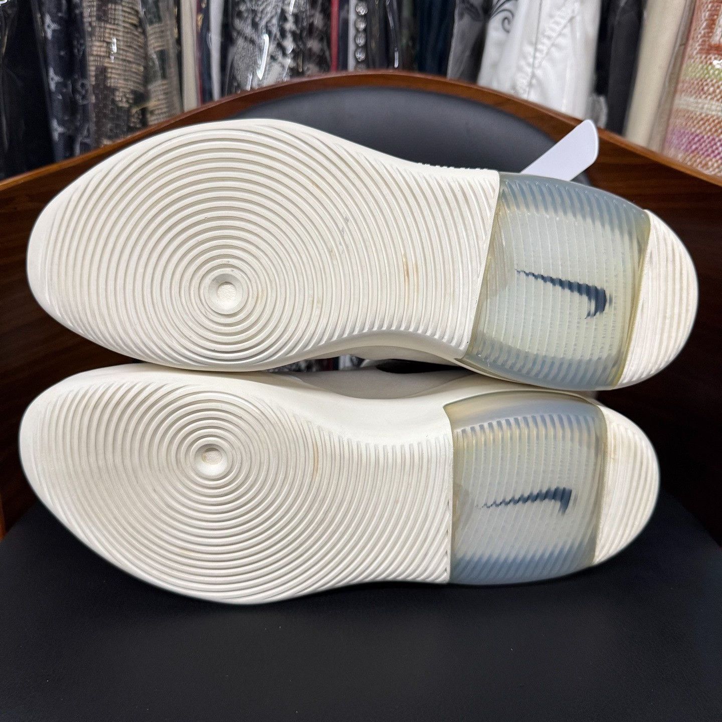 Fear of God Fear of God Collab White Hitop Sneakers 9 Men Size US 9 / EU 42 - 9 Thumbnail