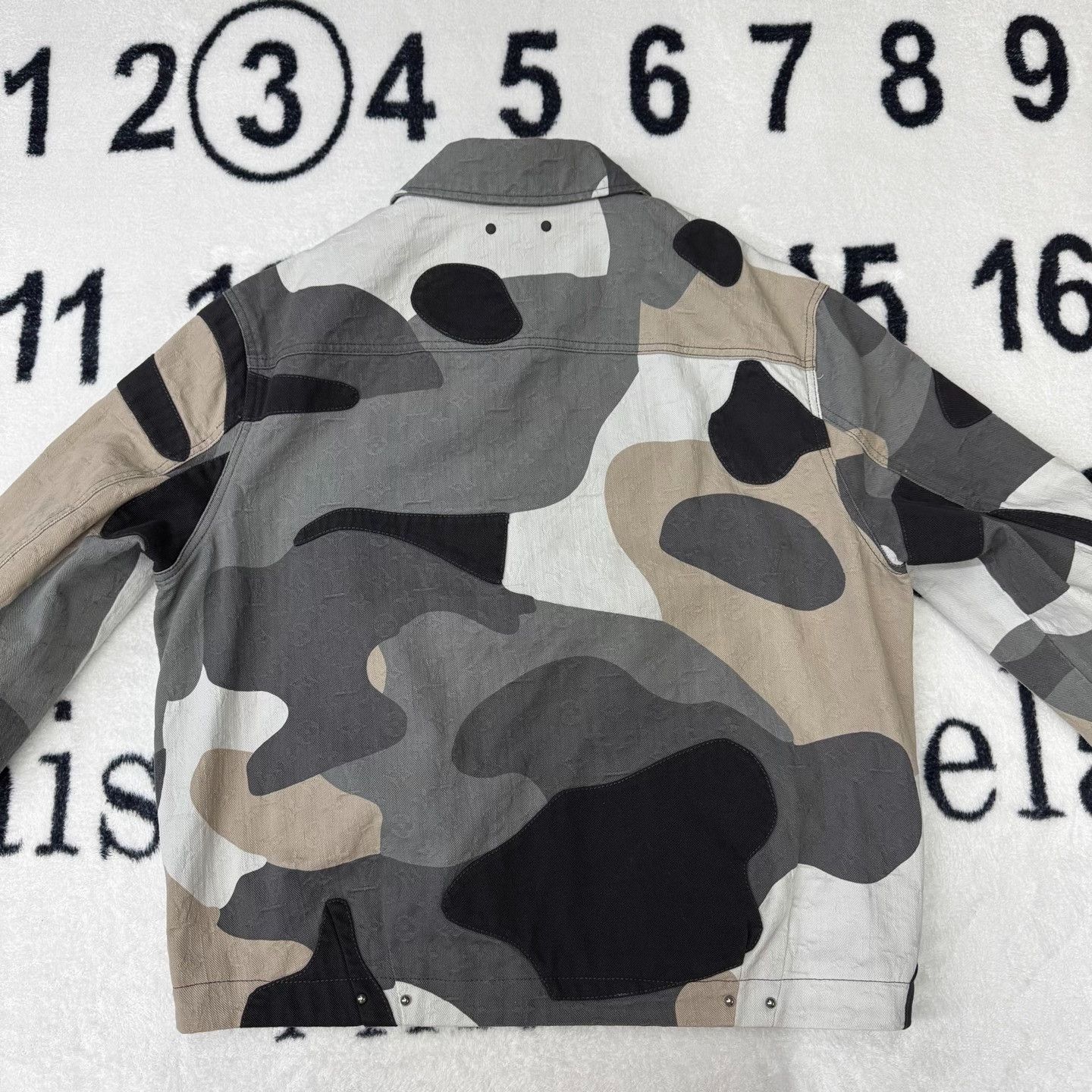 Louis Vuitton Louis Vuitton Denim Camo Black Light Jacket l Men Size US L / EU 52-54 / 3 - 3 Thumbnail