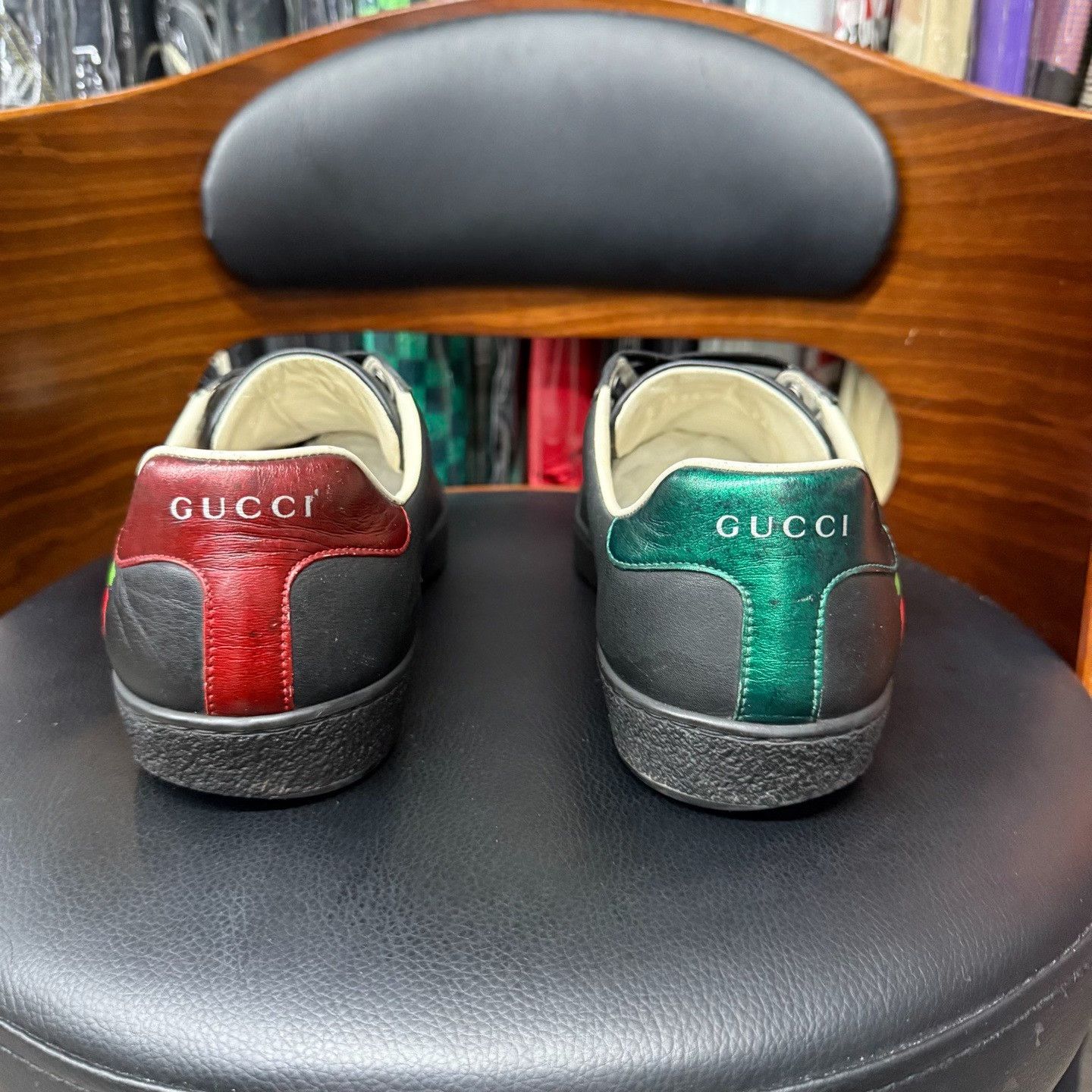 Gucci Gucci Casual Black Lowtop Sneakers 7.5 Men Size US 7.5 / EU 40-41 - 3 Thumbnail