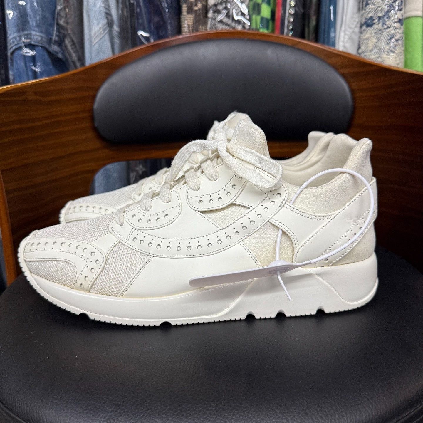 Dior Dior White Lowtop Sneakers 7.5 Men Size US 7.5 / EU 40-41 - 6 Thumbnail