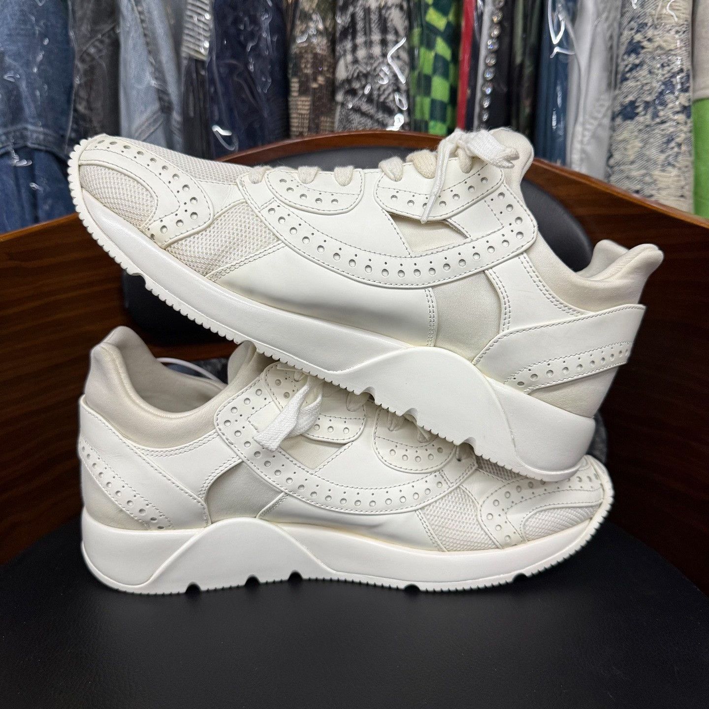 Dior Dior White Lowtop Sneakers 7.5 Men Size US 7.5 / EU 40-41 - 7 Thumbnail