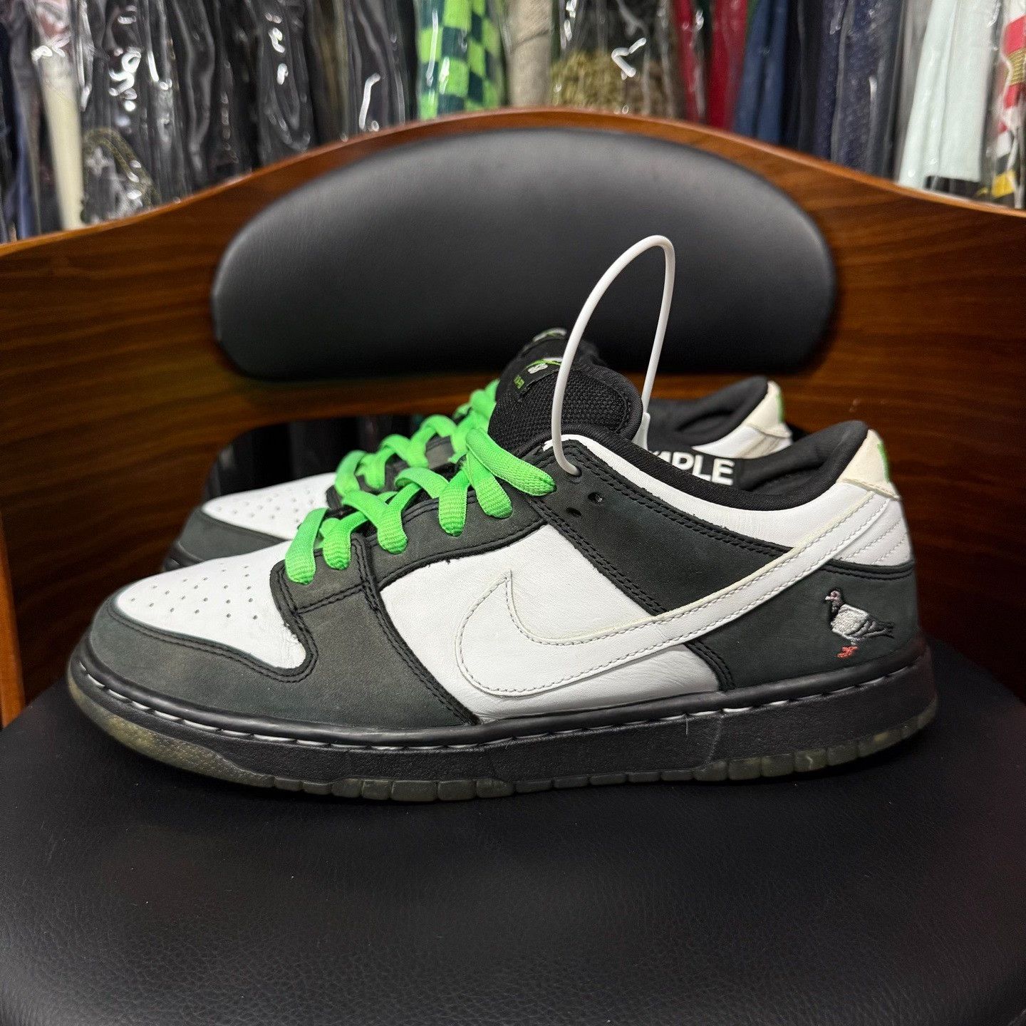 Nike Nike DUNK Black Lowtop Sneakers 10 Men Size US 10 / EU 43 - 6 Thumbnail