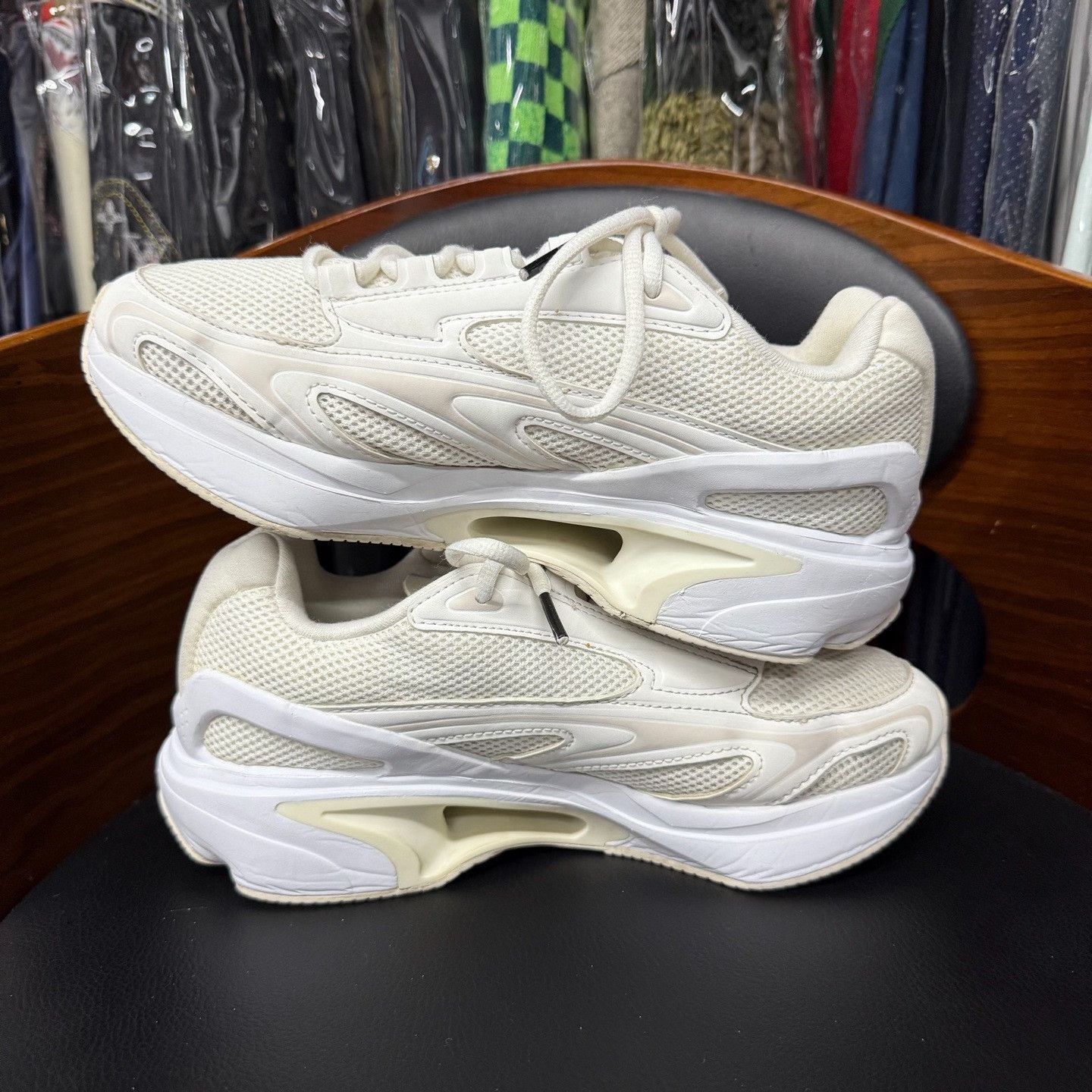 Adidas Adidas White Lowtop Sneakers 38 Women Size US 7.5 / IT 37.5 - 7 Thumbnail