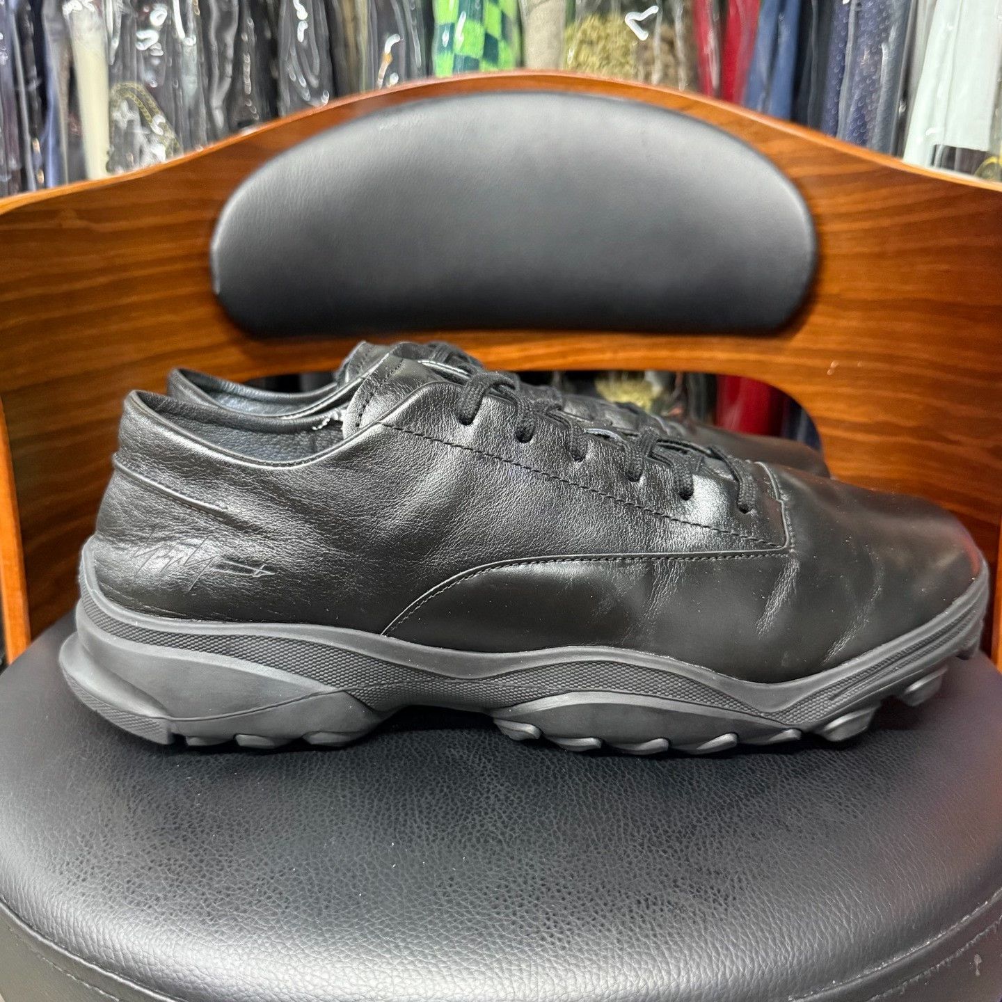 Y-3 Y-3 Casual Black Lowtop Sneakers 12 Men Size US 12 / EU 45 - 4 Thumbnail