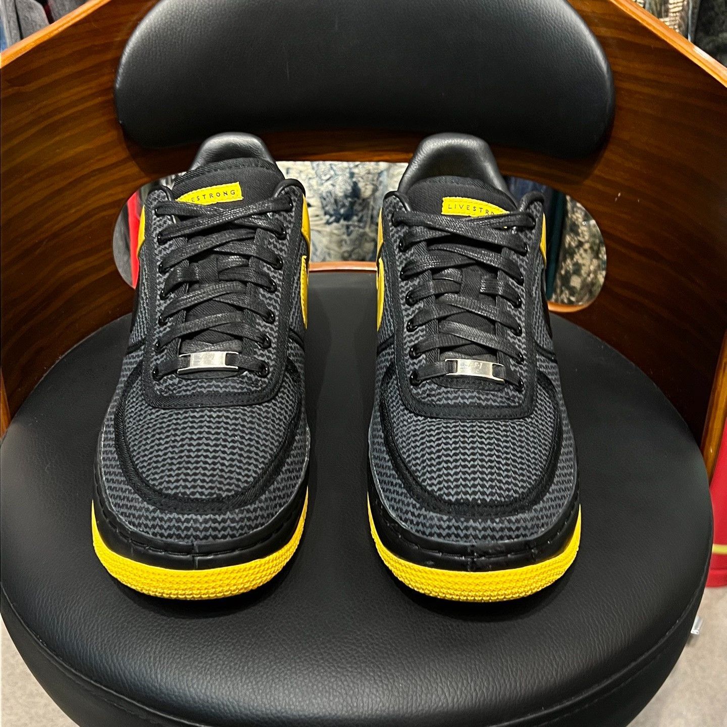 Nike Nike AF1 Collab Yellow Lowtop Sneakers 11 Men Size US 11 / EU 44 - 2 Thumbnail