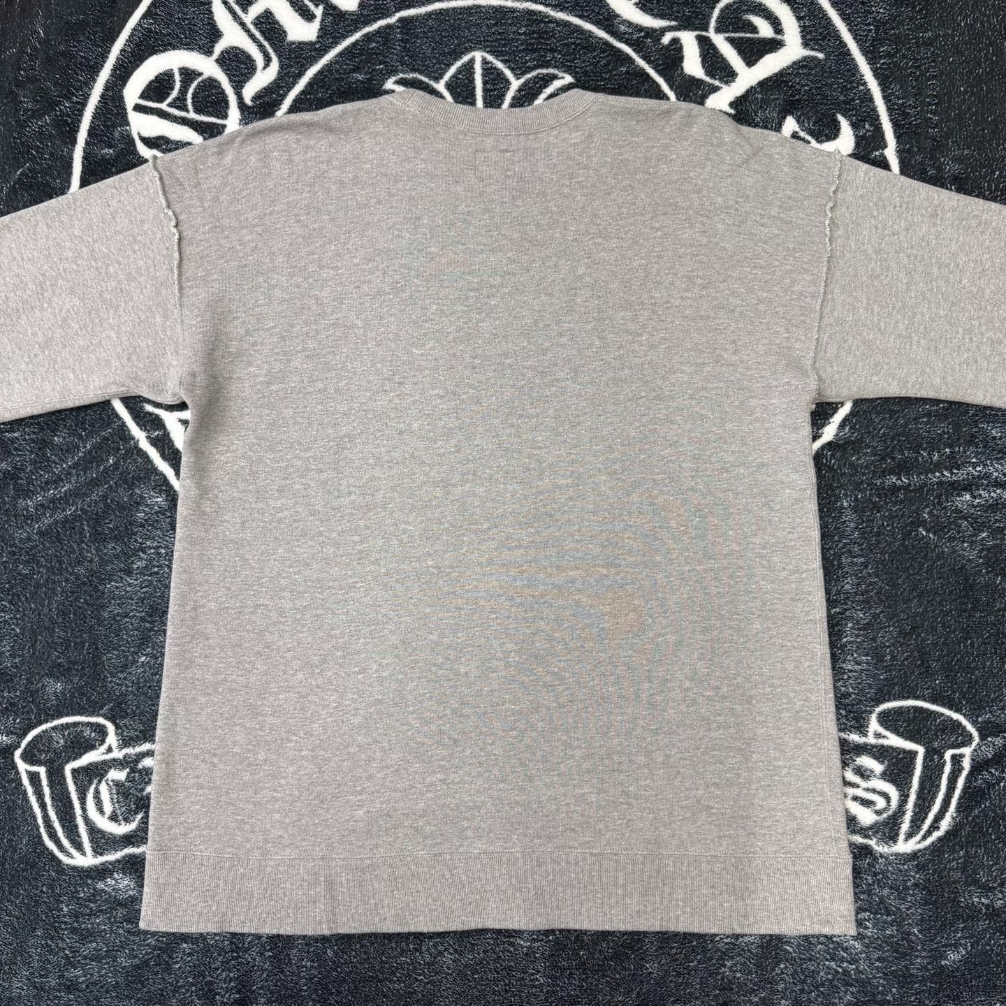 Needles Needles Embroidered Gray Hoodie m Men Size US M / EU 48-50 / 2 - 3 Thumbnail