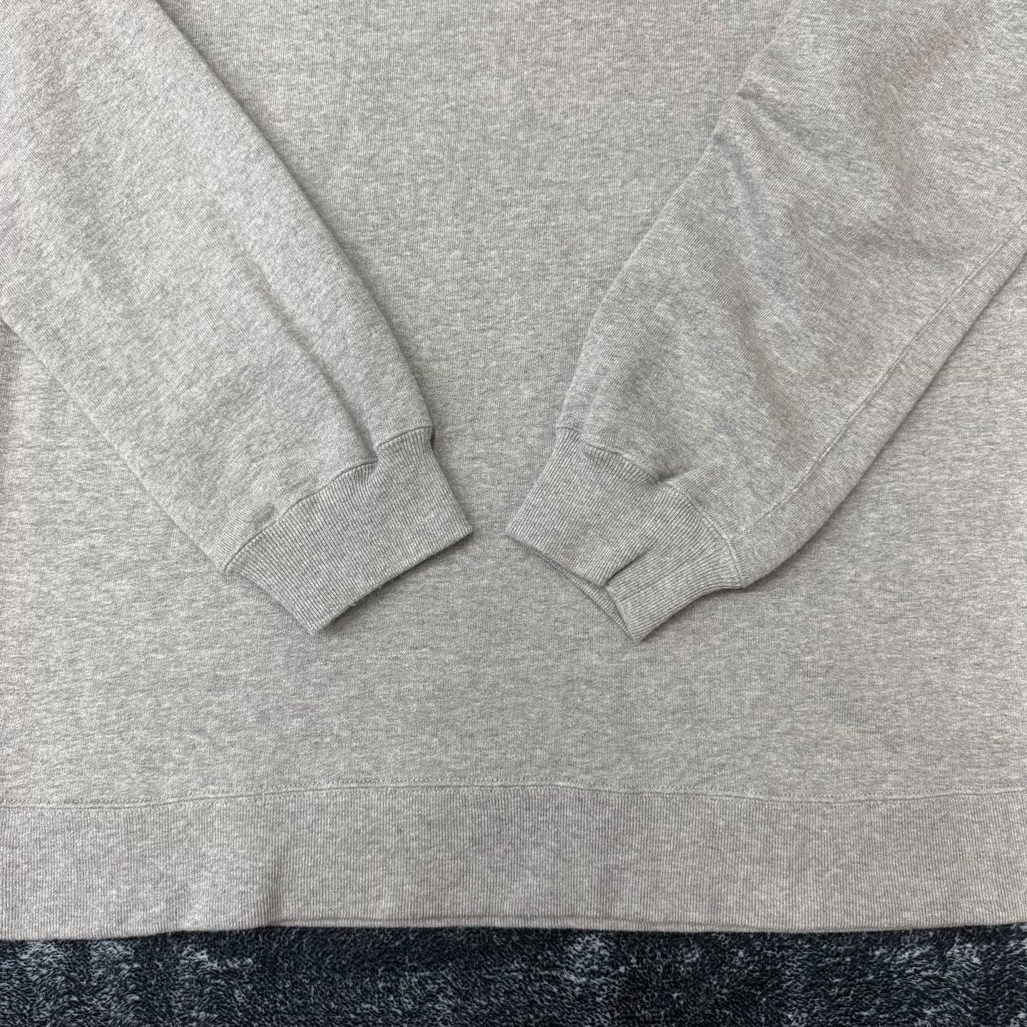 Needles Needles Embroidered Gray Hoodie m Men Size US M / EU 48-50 / 2 - 2 Thumbnail