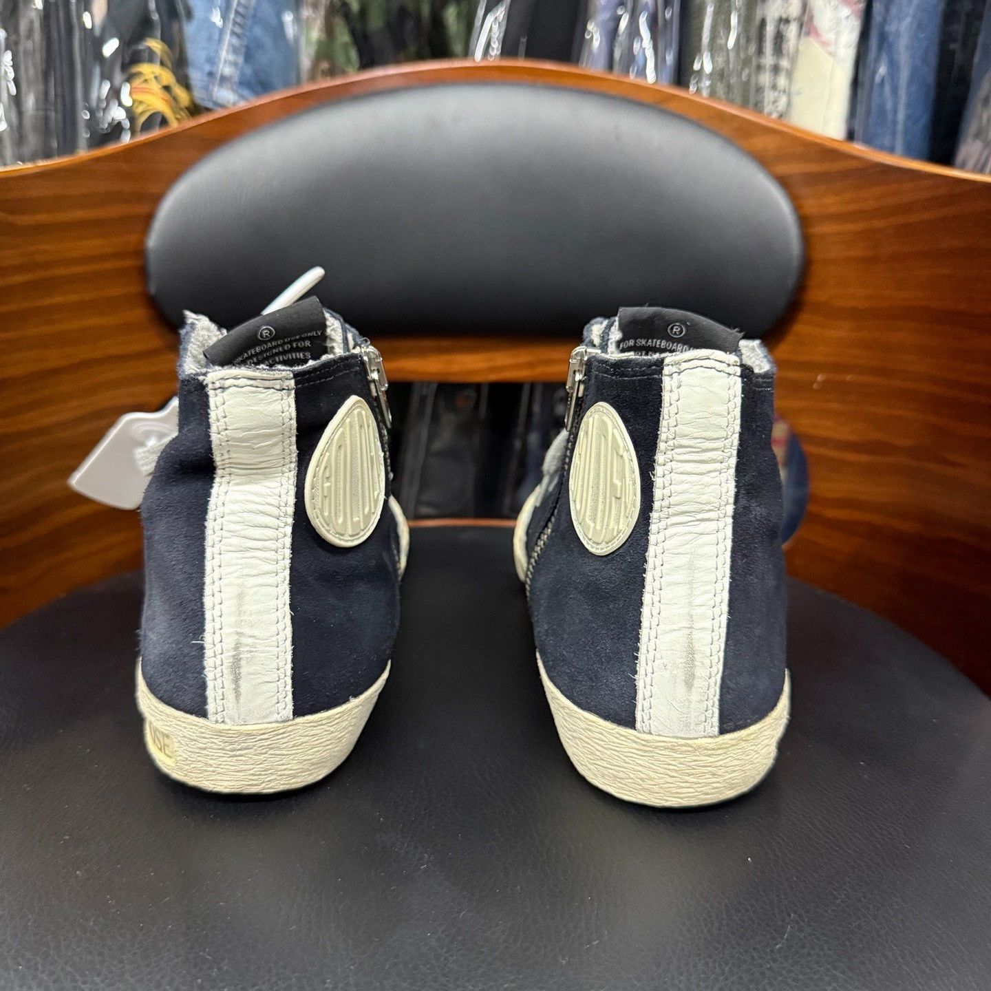 Golden Goose Golden Goose Yellow Hitop Sneakers 36 Women Size US 6 / IT 36 - 3 Thumbnail
