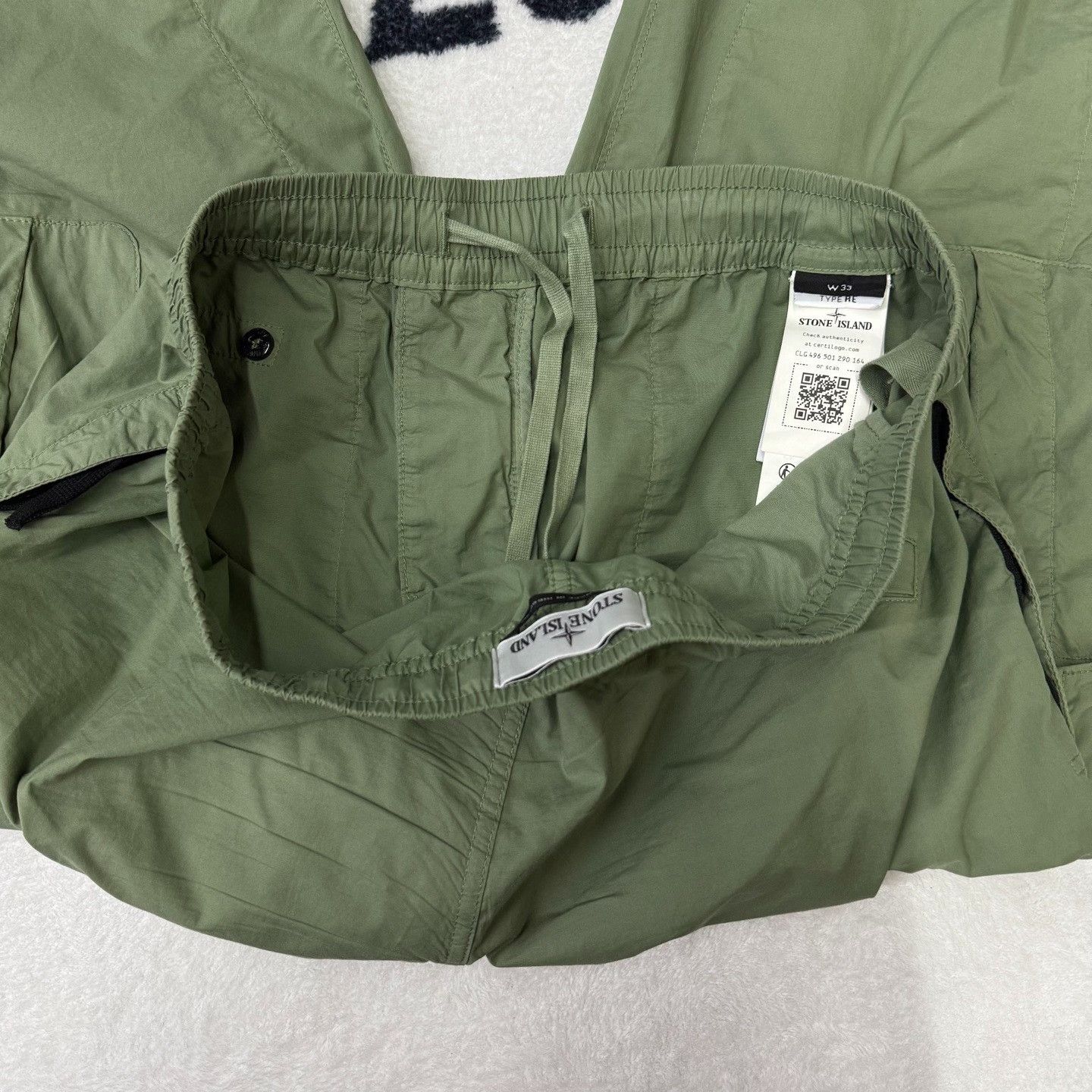 Stone Island Stone Island Straight Green Casual Pants 34 Men Size US 34 / EU 50 - 3 Thumbnail