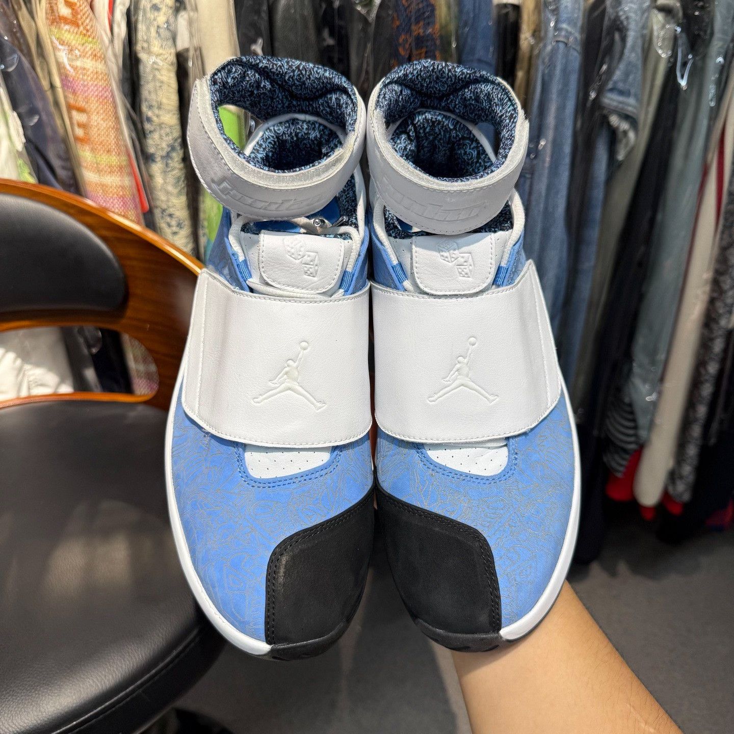 Nike Nike AJ20 Blue Lowtop Sneakers 11.5 Men Size US 11.5 / EU 44-45 - 5 Thumbnail