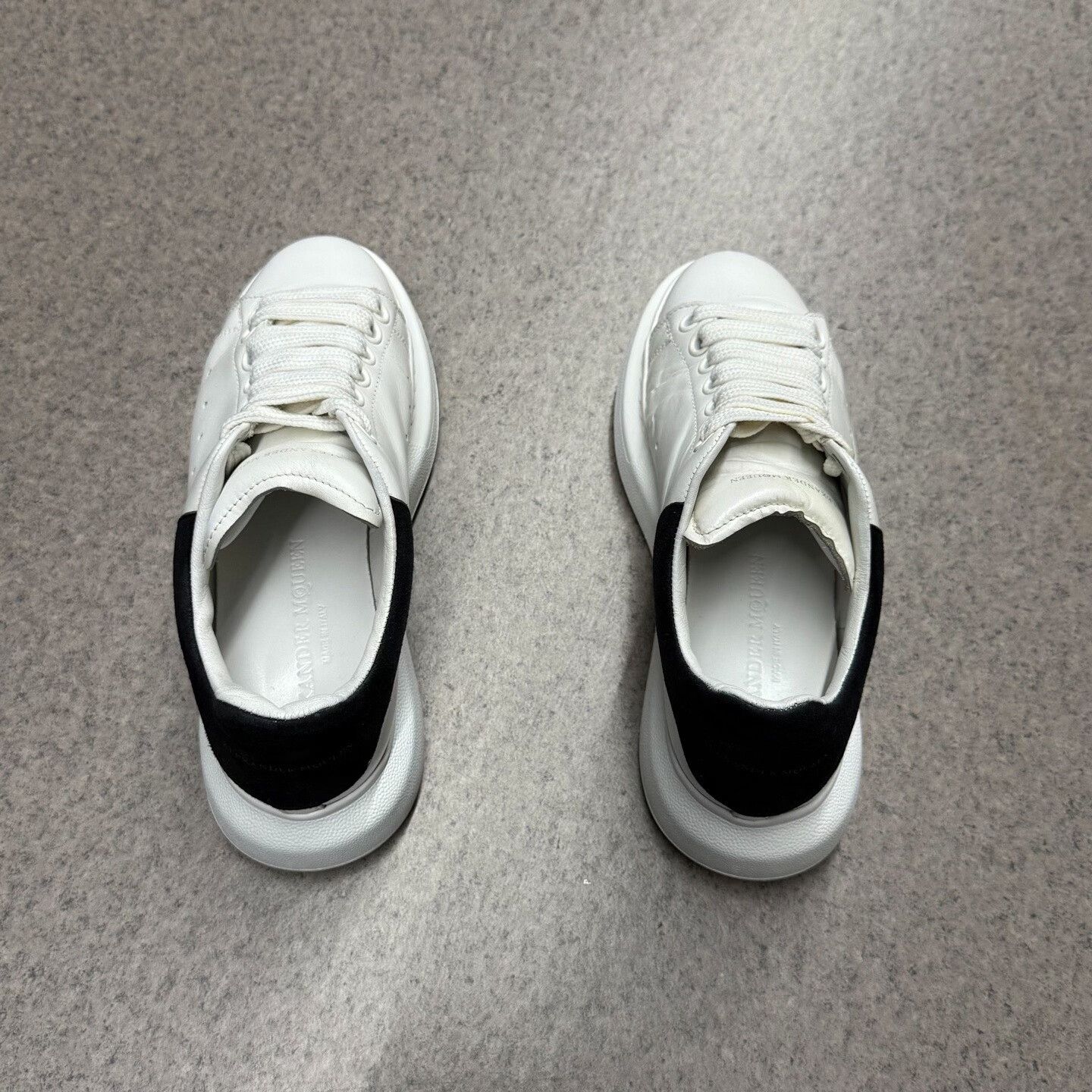 Alexander McQueen Black Lowtop Sneakers us_6-5 Women Size US 6.5 / IT 36.5 - 5 Thumbnail