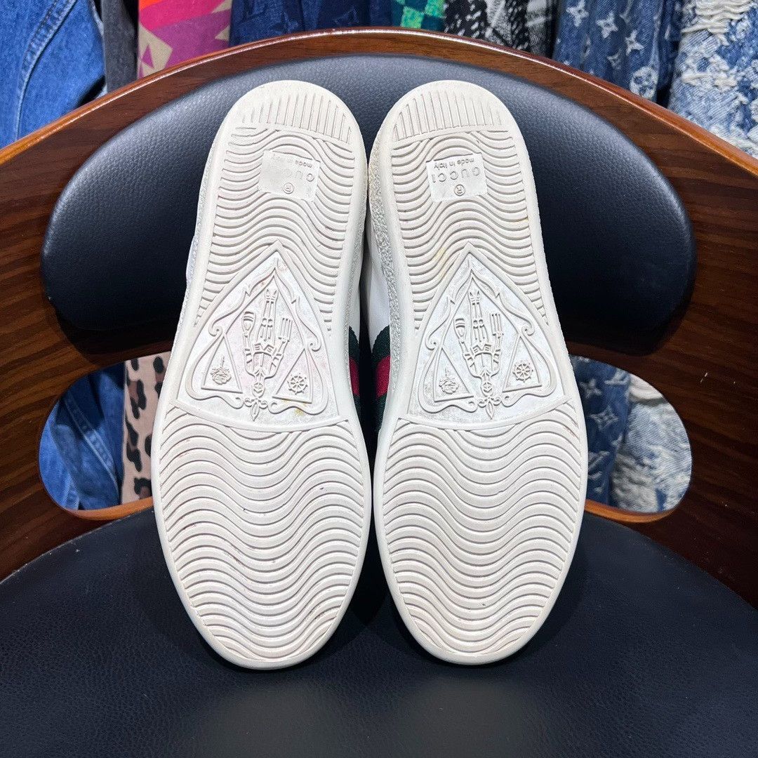 Gucci Gucci White Lowtop Sneakers us_5 Women Size US 5 / IT 35 - 8 Thumbnail
