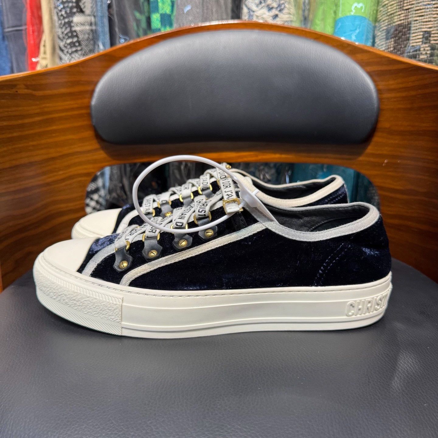 Dior Dior Blue Lowtop Sneakers 6.5 Men Size US 6.5 / EU 39-40 - 6 Thumbnail