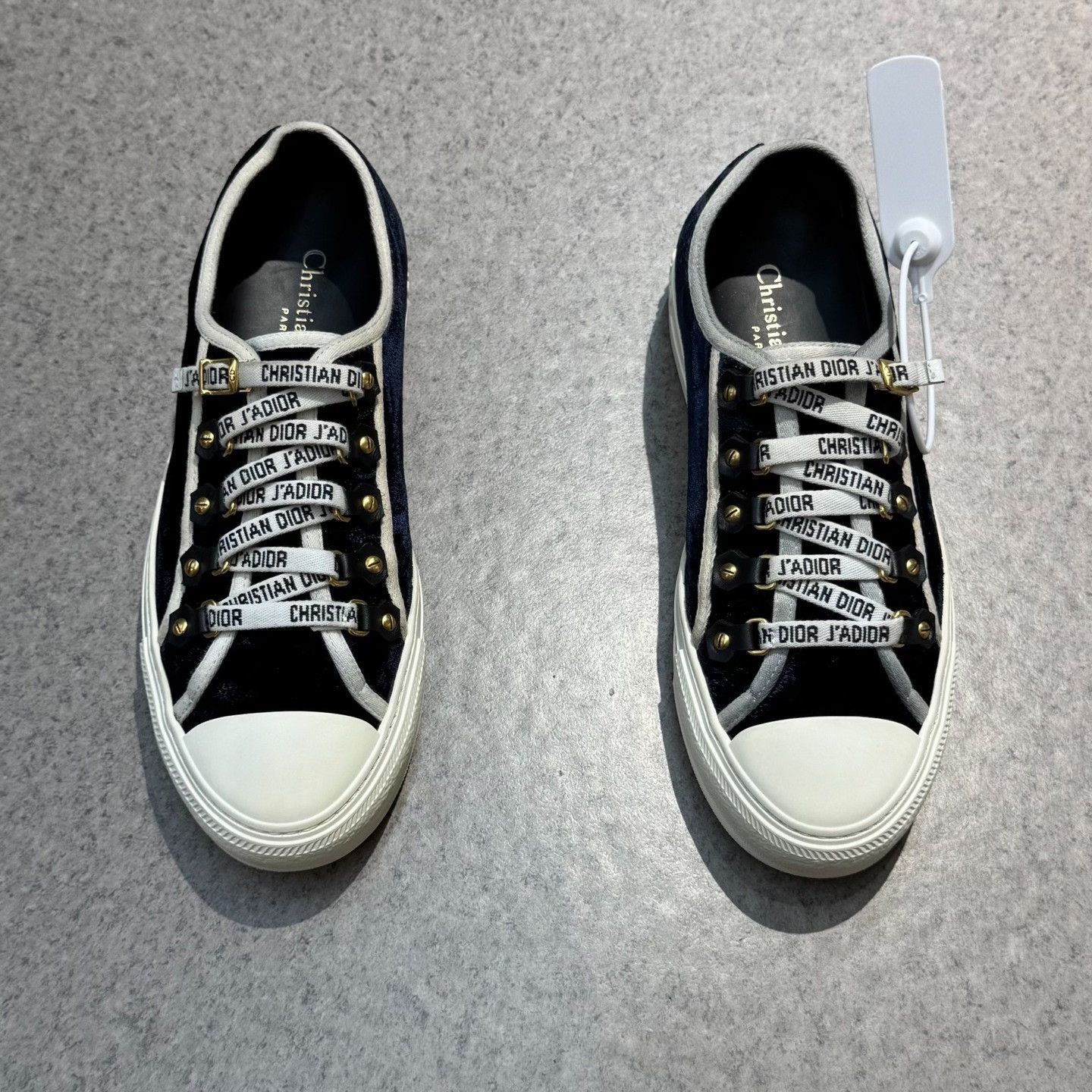 Dior Dior Blue Lowtop Sneakers 6.5 Men Size US 6.5 / EU 39-40 - 5 Thumbnail