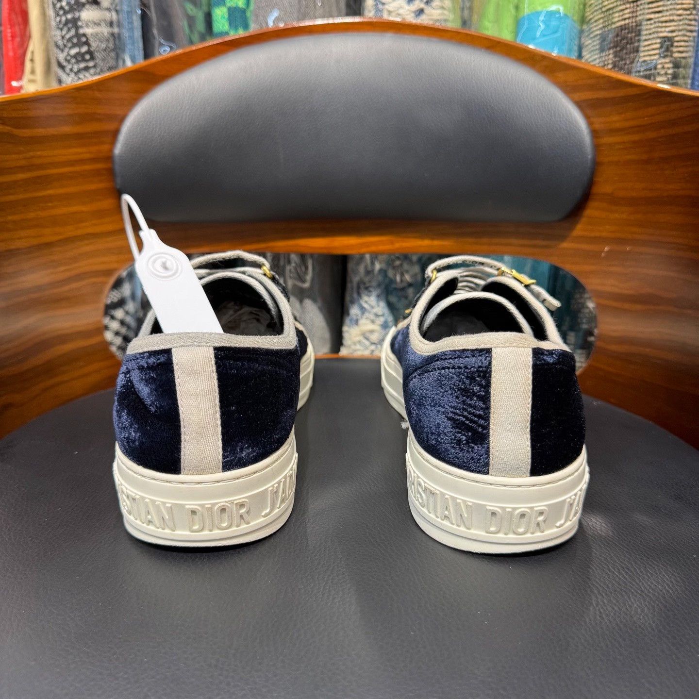 Dior Dior Blue Lowtop Sneakers 6.5 Men Size US 6.5 / EU 39-40 - 3 Thumbnail
