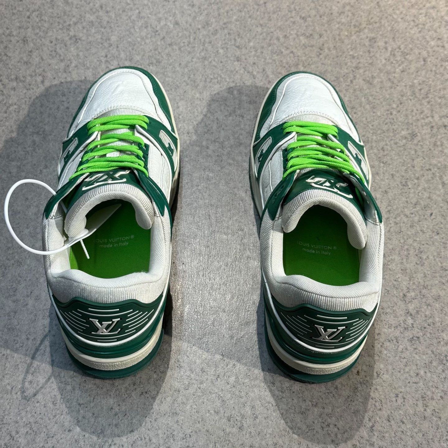 Louis Vuitton Louis Vuitton Training Green Lowtop Sneakers 8.5 Men Size US 8.5 / EU 41-42 - 8 Thumbnail