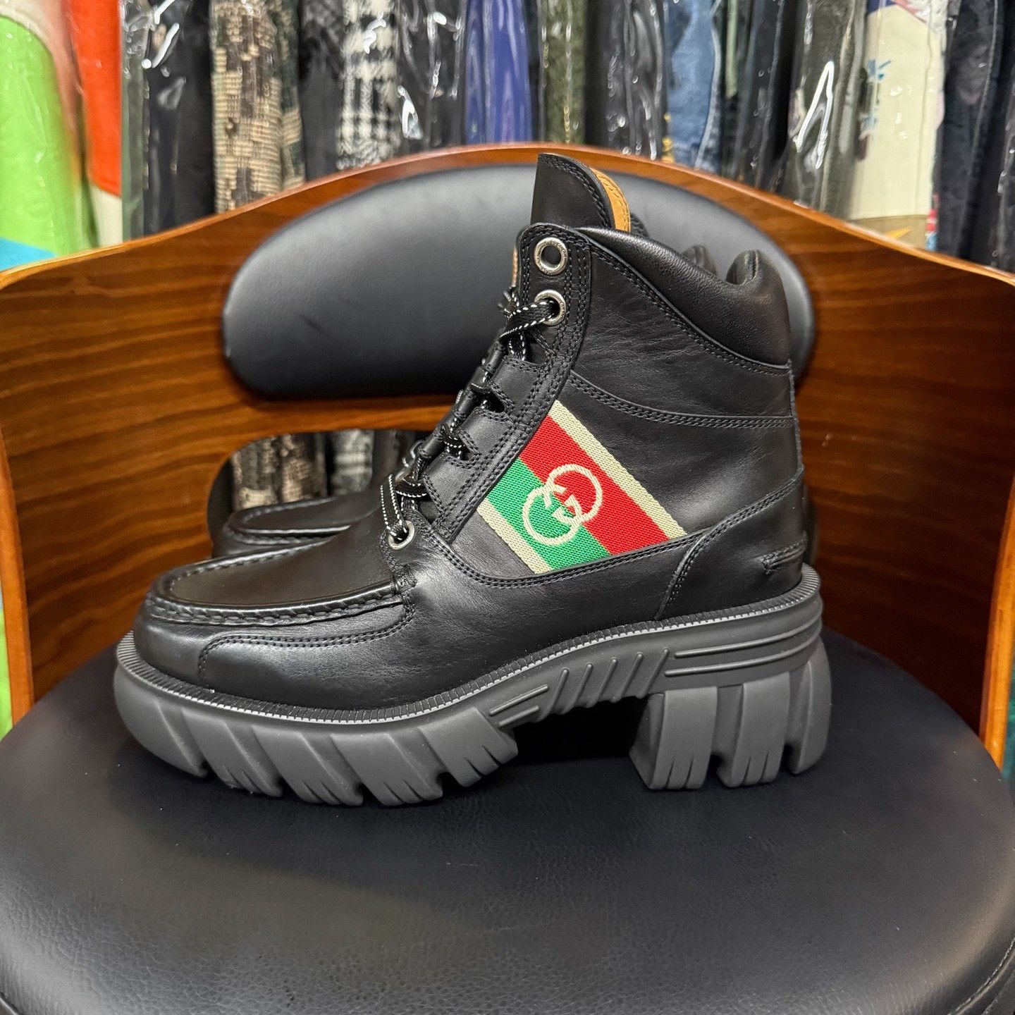 Gucci Gucci Black Boots us_6 Women Size US 6 / IT 36 - 6 Thumbnail