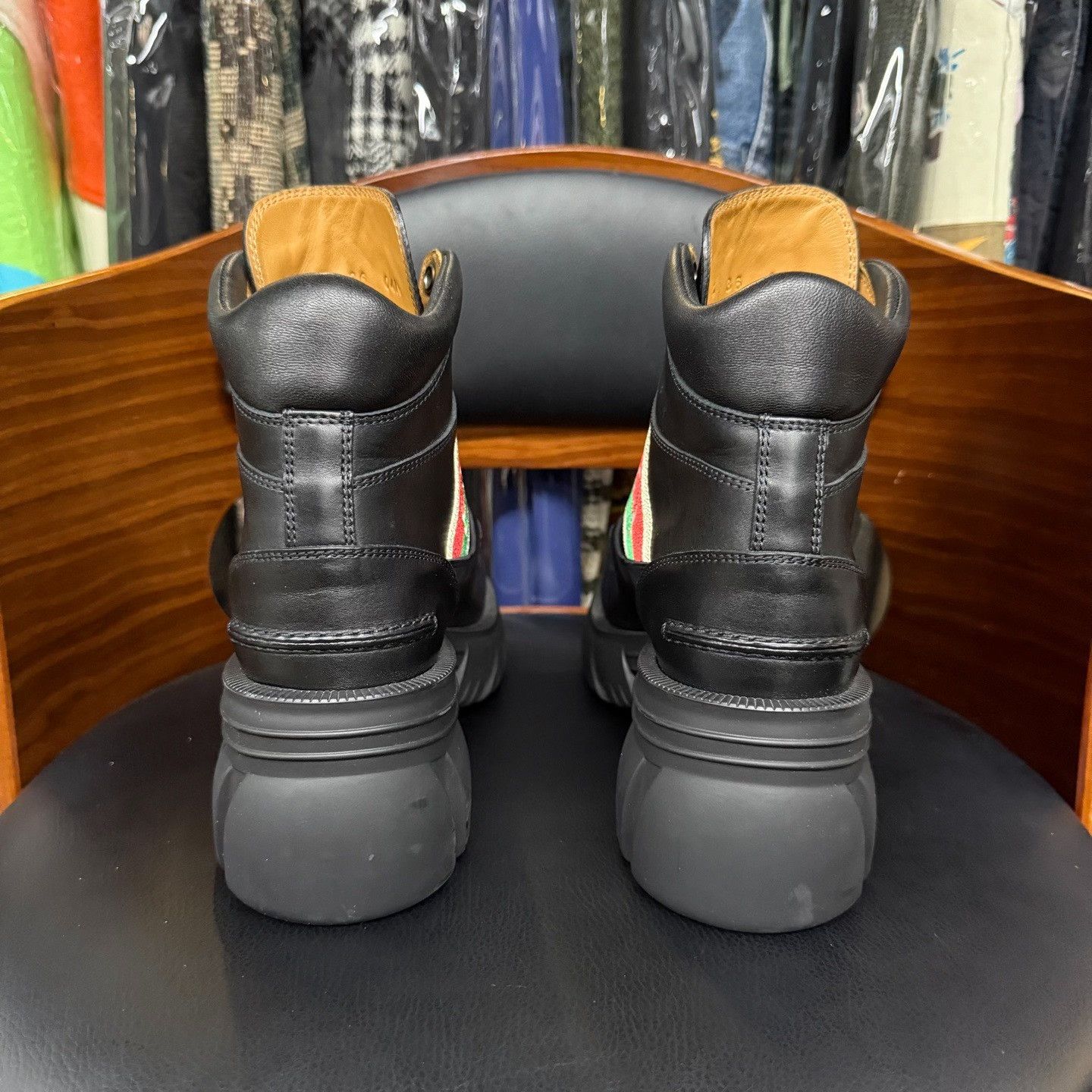 Gucci Gucci Black Boots us_6 Women Size US 6 / IT 36 - 3 Thumbnail