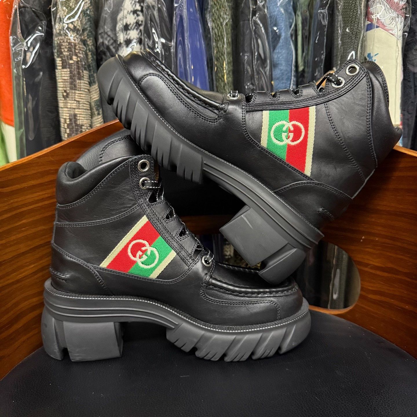 Gucci Gucci Black Boots us_6 Women Size US 6 / IT 36 - 7 Thumbnail