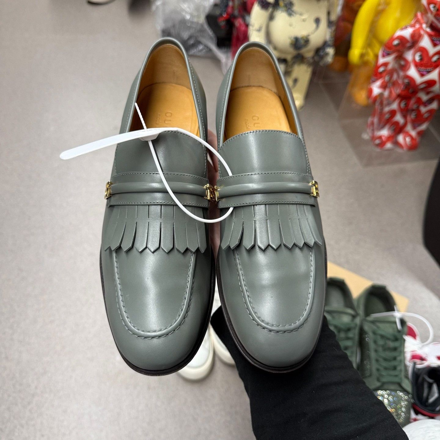 Gucci Gucci Green Lowtop Sneakers 9 Men Size US 9 / EU 42 - 5 Thumbnail
