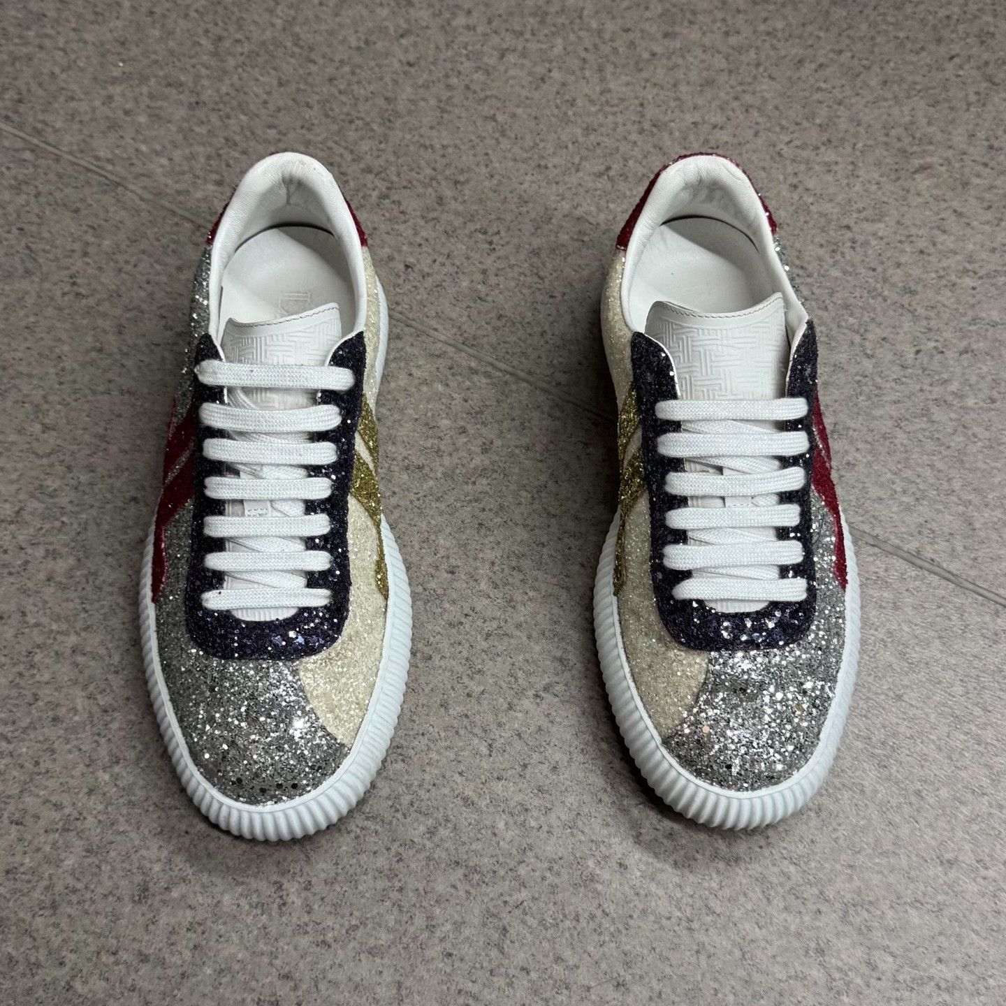 Lanvin Lanvin Gray Lowtop Sneakers 8.5 Men Size US 8.5 / EU 41-42 - 5 Thumbnail