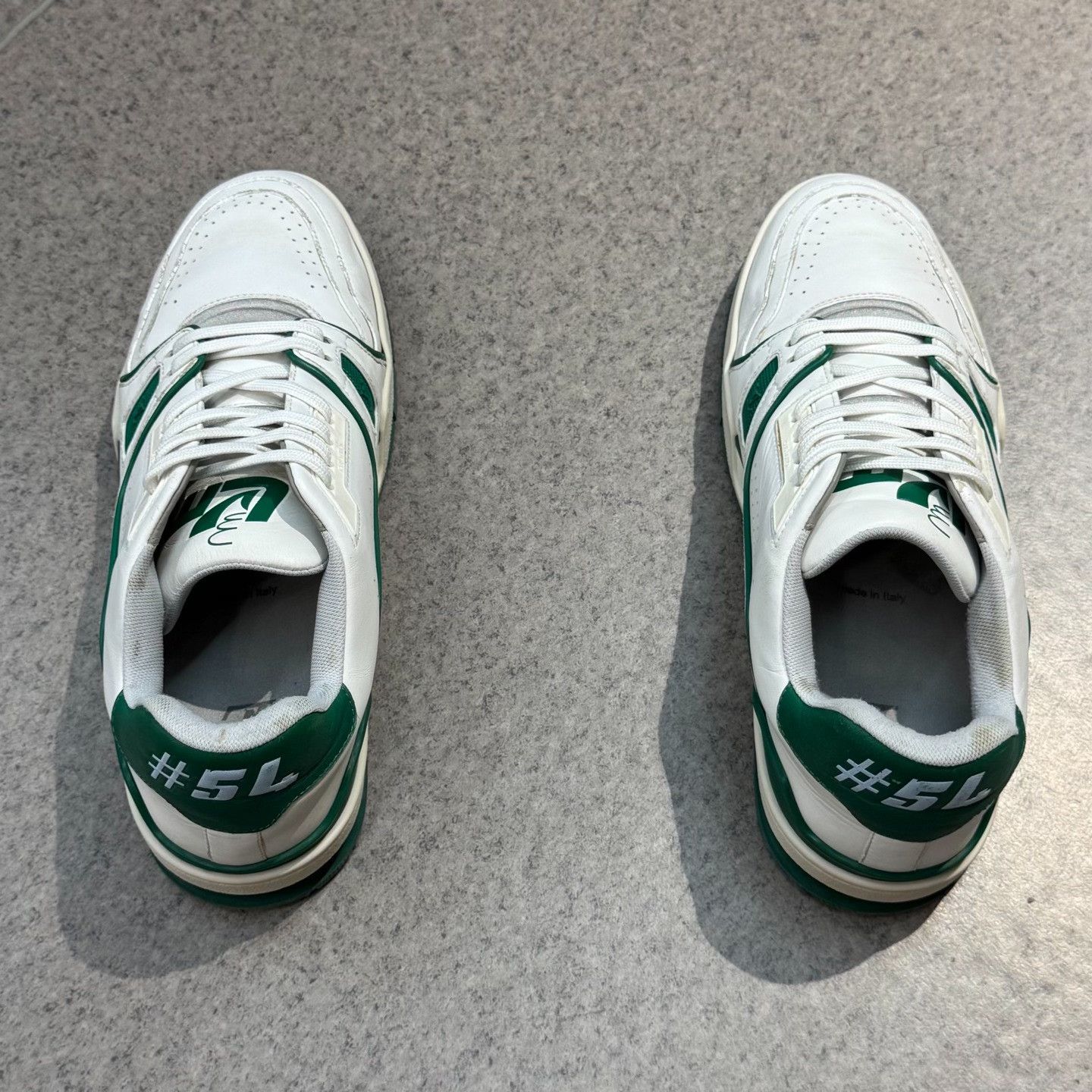 Louis Vuitton Louis Vuitton Training Green Lowtop Sneakers 9 Men Size US 9 / EU 42 - 8 Thumbnail
