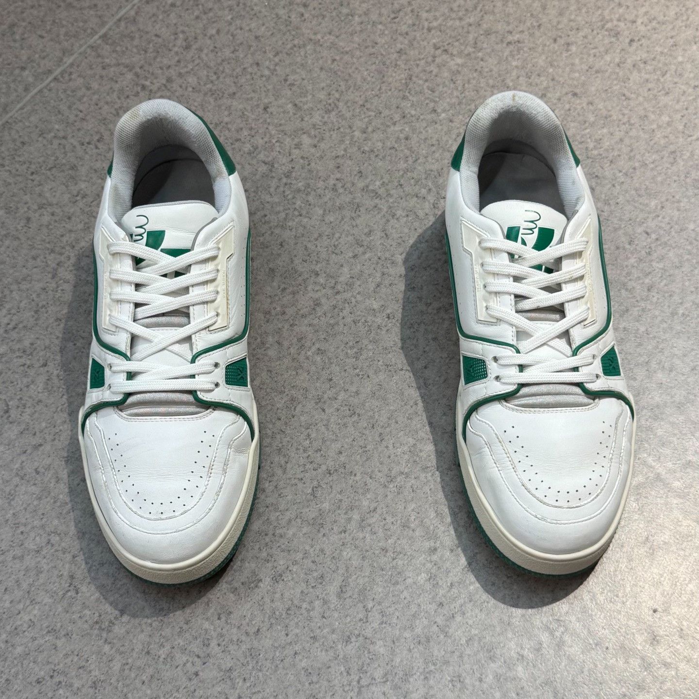 Louis Vuitton Louis Vuitton Training Green Lowtop Sneakers 9 Men Size US 9 / EU 42 - 5 Thumbnail