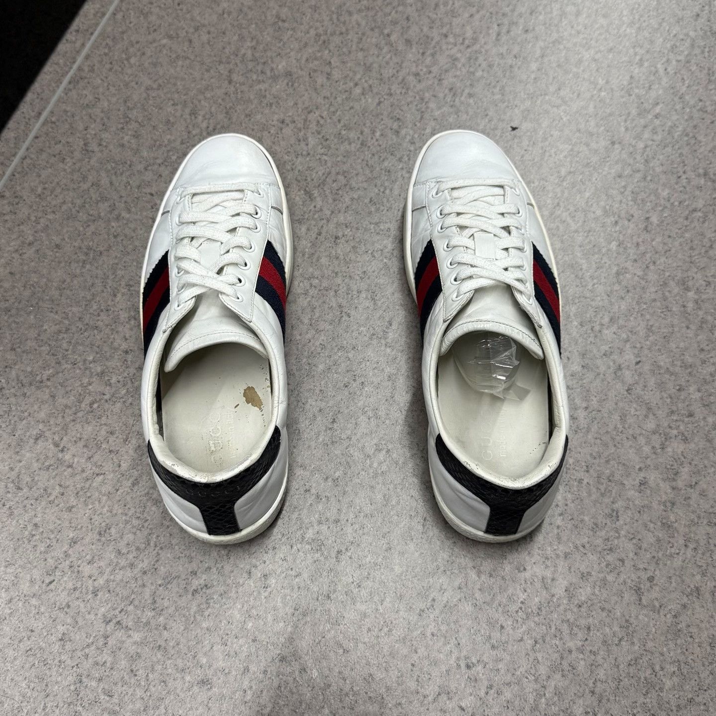Gucci Gucci Animal Print White Lowtop Sneakers 8.5 Men Size US 8.5 / EU 41-42 - 8 Thumbnail