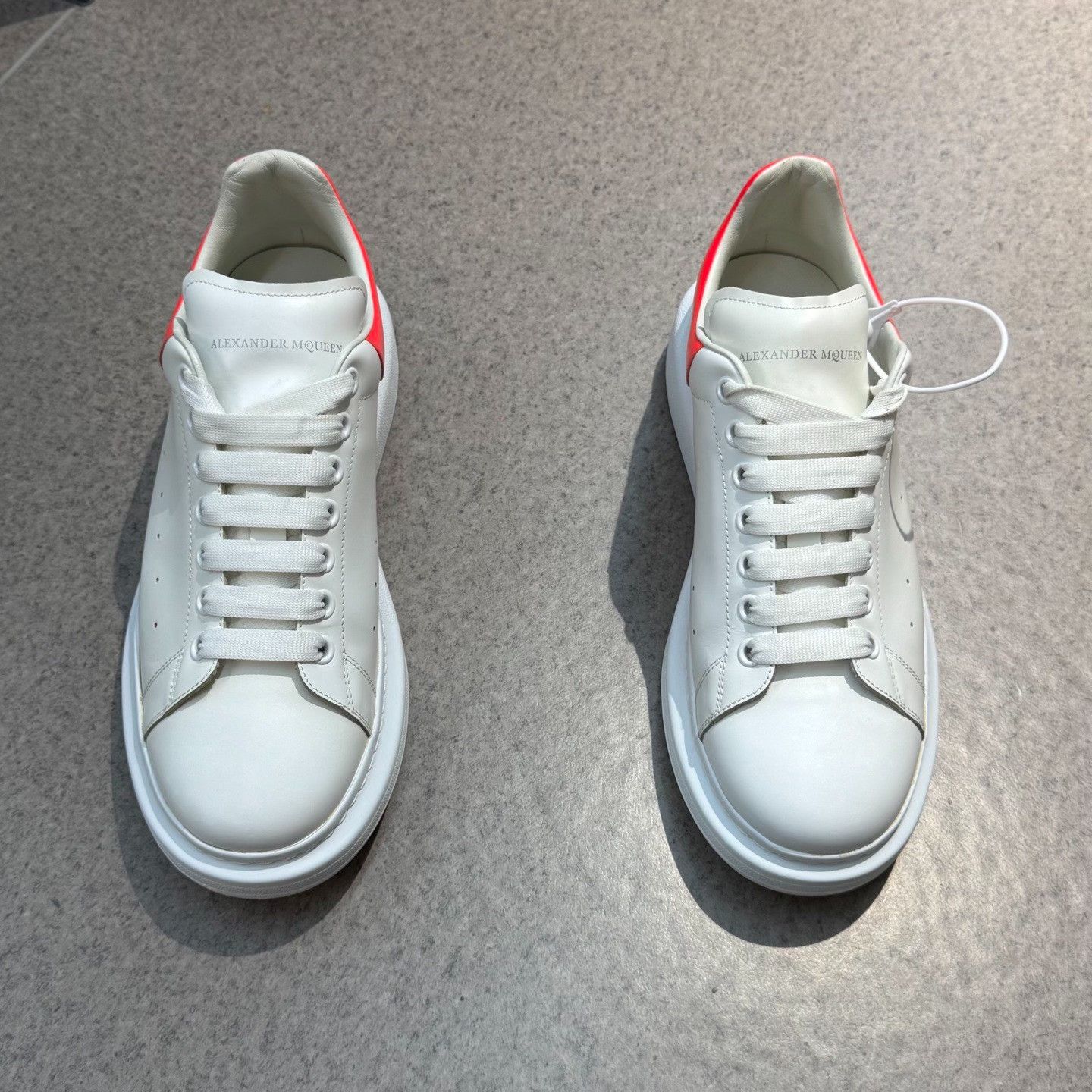 Alexander McQueen Pink Lowtop Sneakers 10.5 Men Size US 10.5 / EU 43-44 - 5 Thumbnail