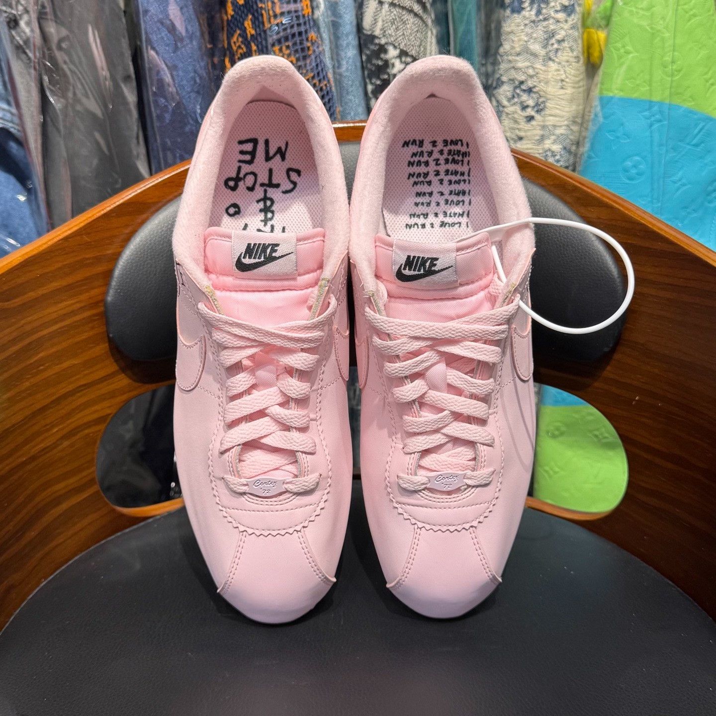 Nike Nike Collab Pink Lowtop Sneakers 11 Men Size US 11 / EU 44 - 5 Thumbnail