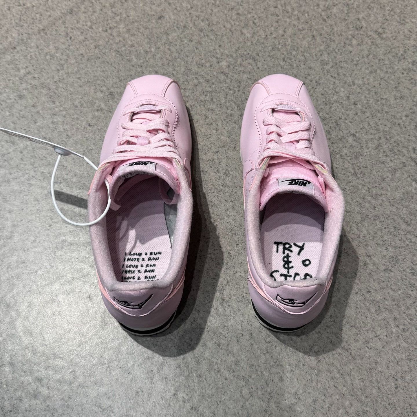 Nike Nike Collab Pink Lowtop Sneakers 11 Men Size US 11 / EU 44 - 8 Thumbnail