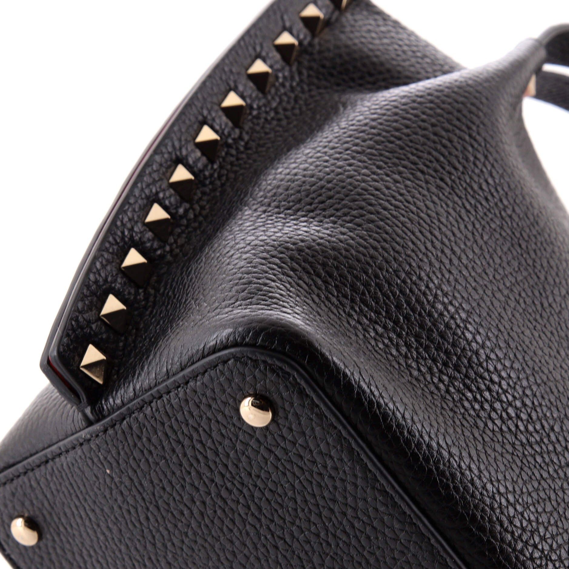 Valentino Rockstud Convertible Top Handle Open Tote Size ONE SIZE - 6 Thumbnail