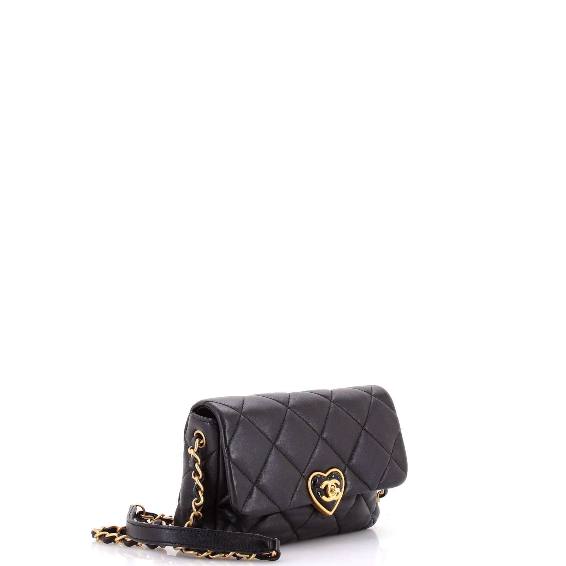 Chanel Coco Love CC Heart Flap Bag Size ONE SIZE - 2 Thumbnail