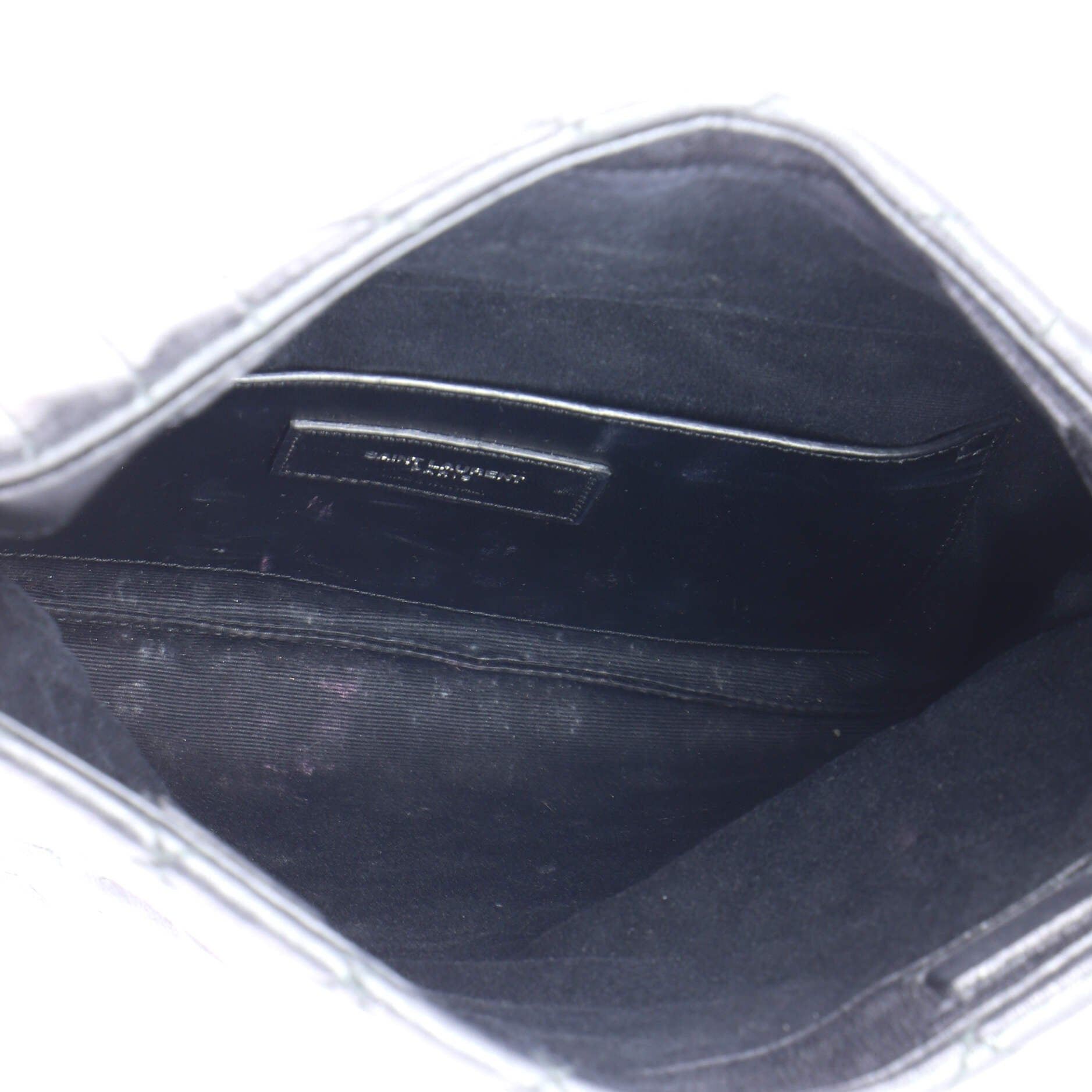 Saint Laurent Paris Classic Monogram Fold Over Clutch Size ONE SIZE - 5 Thumbnail