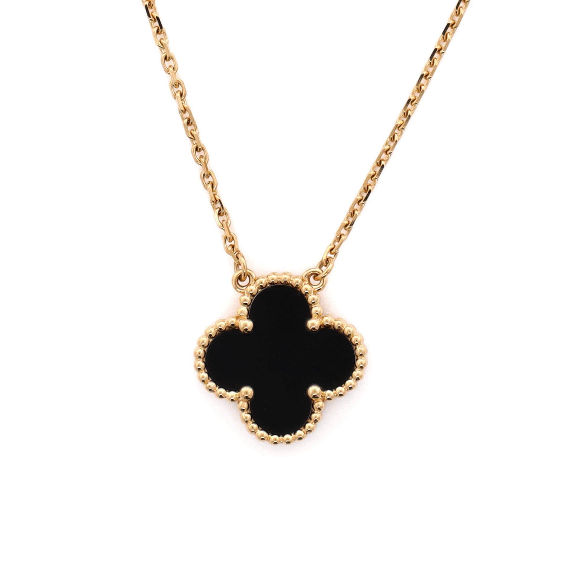 Van Cleef & Arpels Vintage Alhambra Pendant Necklace Size ONE SIZE - 3 Thumbnail