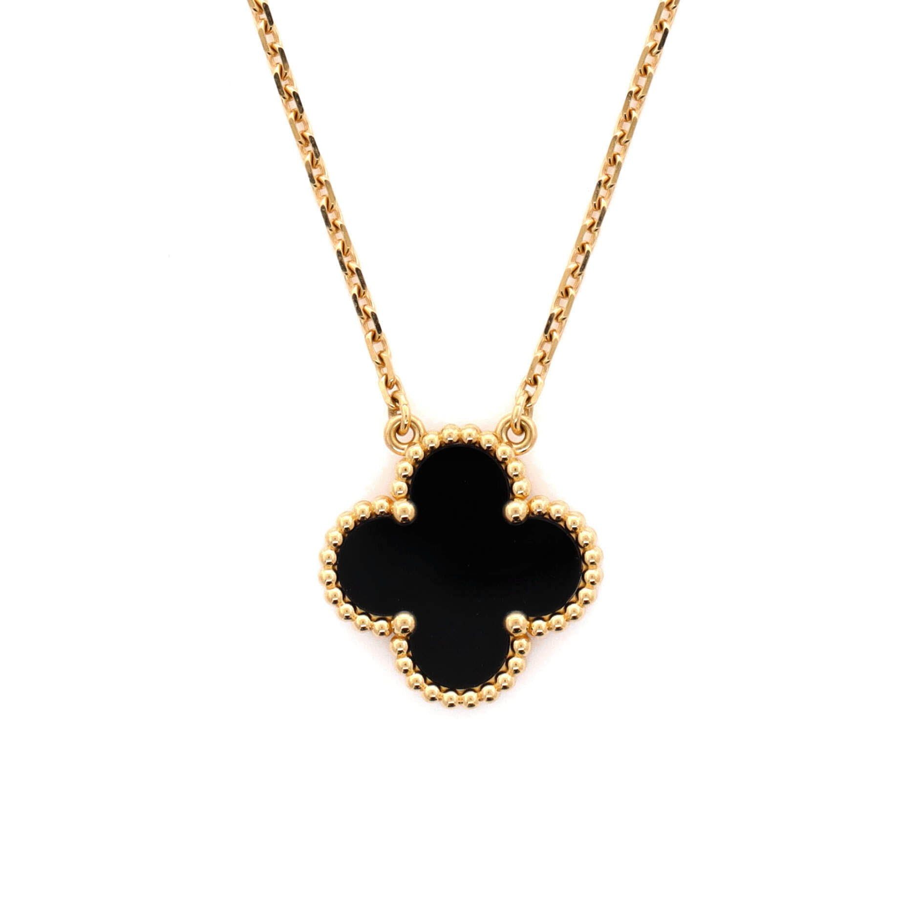 Van Cleef & Arpels Vintage Alhambra Pendant Necklace Size ONE SIZE - 3 Thumbnail