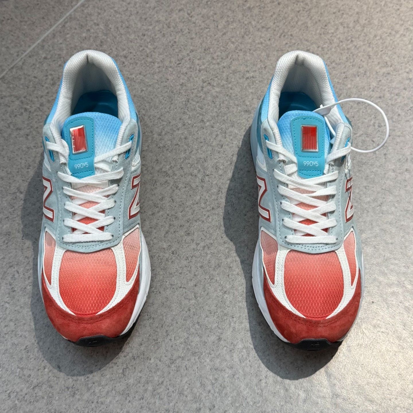 New Balance New Balance Tie-Dye Gradient Blue Lowtop Sneakers 11 Men Size US 11 / EU 44 - 5 Thumbnail