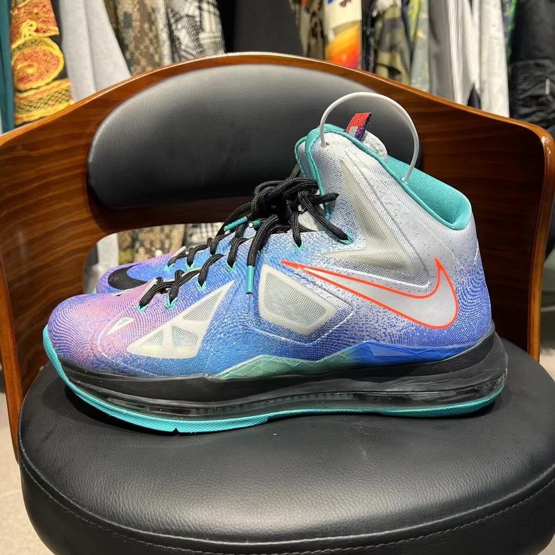 Nike Nike LEBRON10 Multi Lowtop Sneakers 44.5 Men Size US 11 / EU 44 - 4 Thumbnail