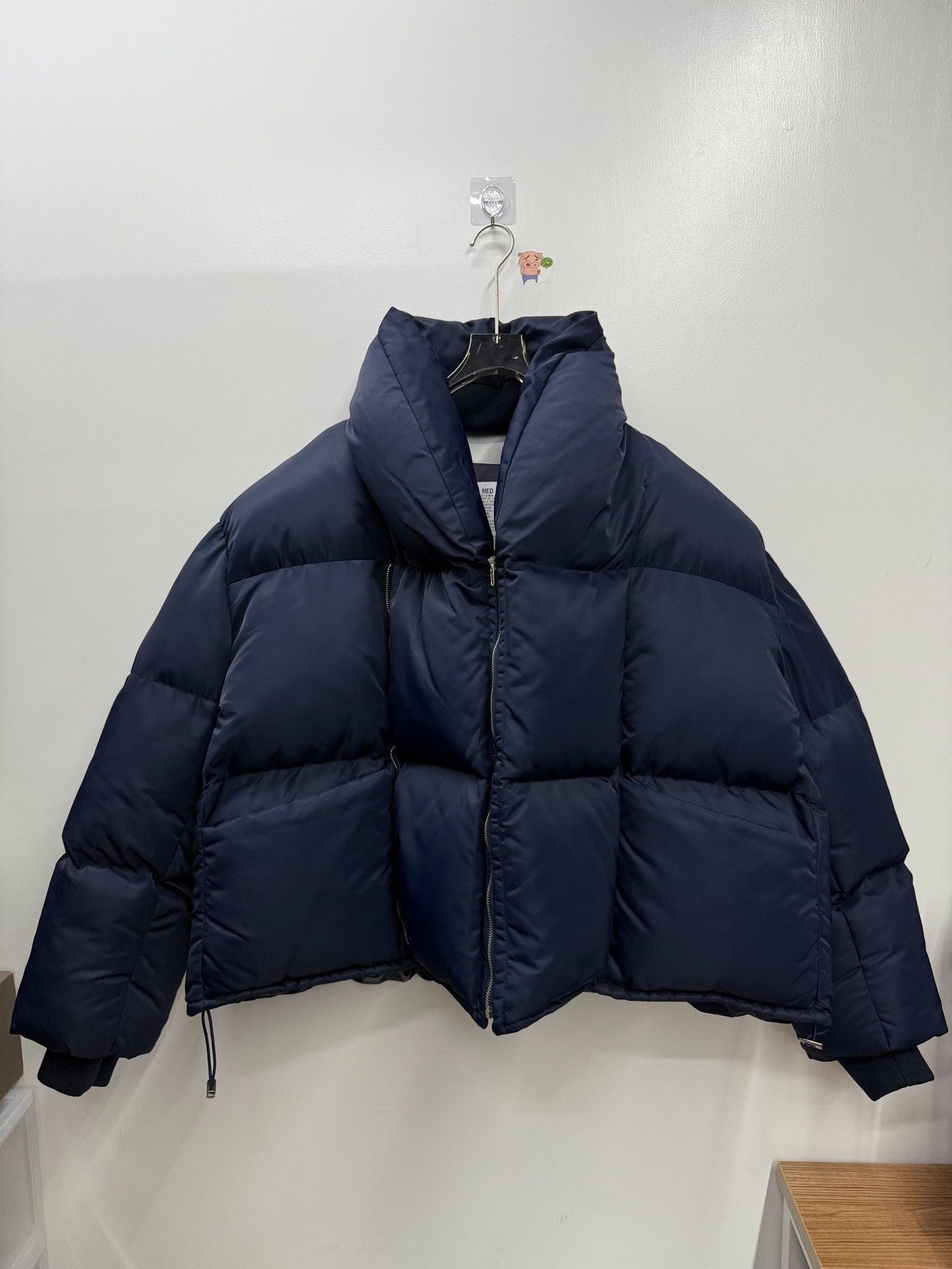 Hed Mayner Hed Mayner Cotton Blue Heavy Coat m Men Size US M / EU 48-50 / 2 - 6 Thumbnail