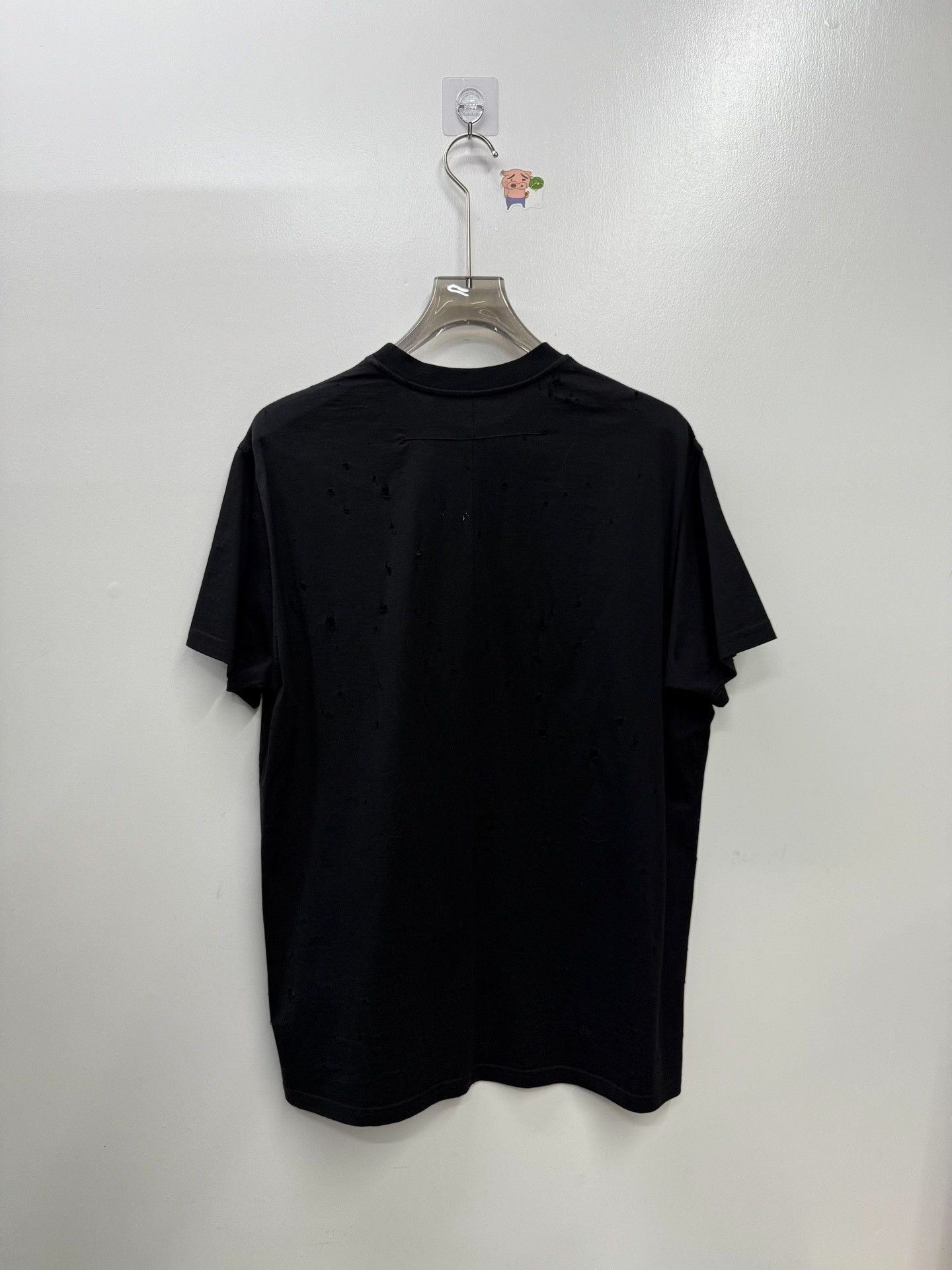 Givenchy Givenchy Distressed Black T-Shirt xxs Men Size US XXS / EU 40 - 3 Thumbnail