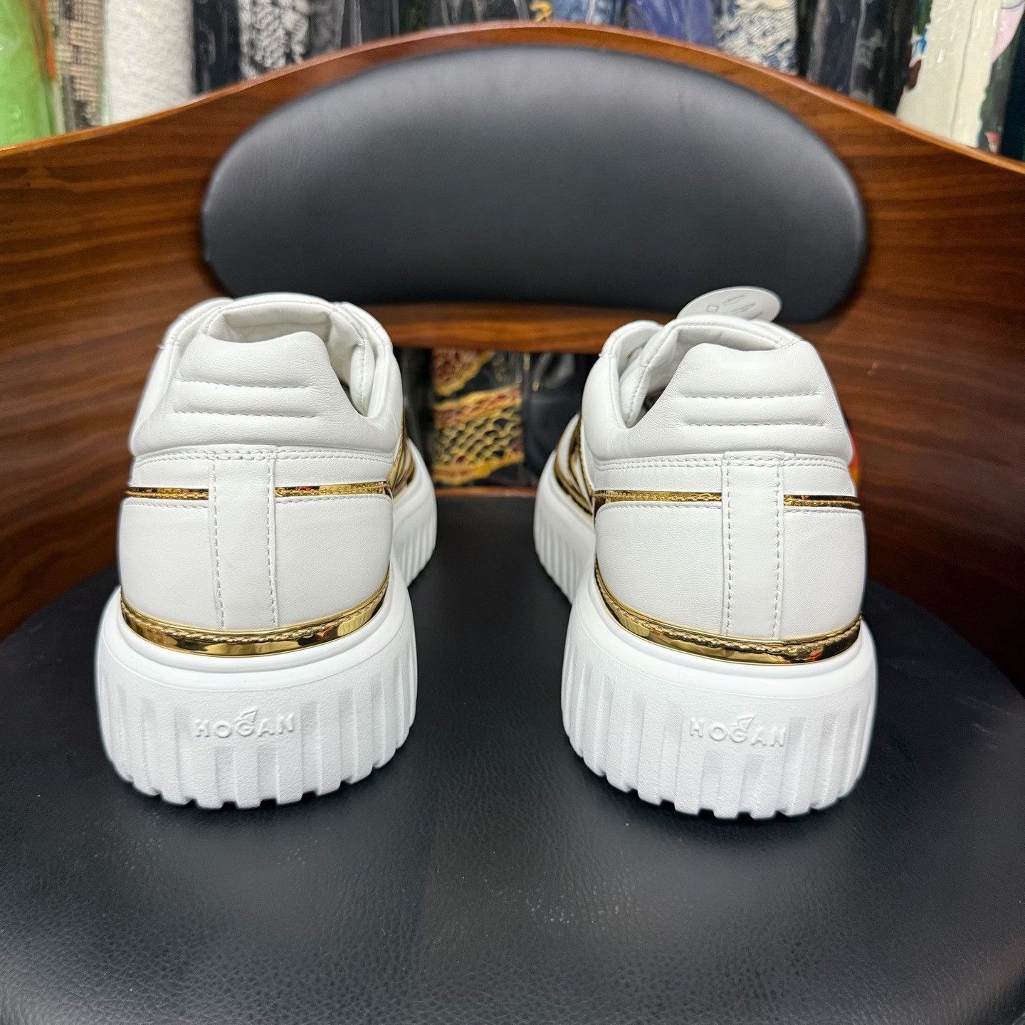Hogan Hogan Retro White Lowtop Sneakers 8 Men Size US 8 / EU 41 - 3 Thumbnail
