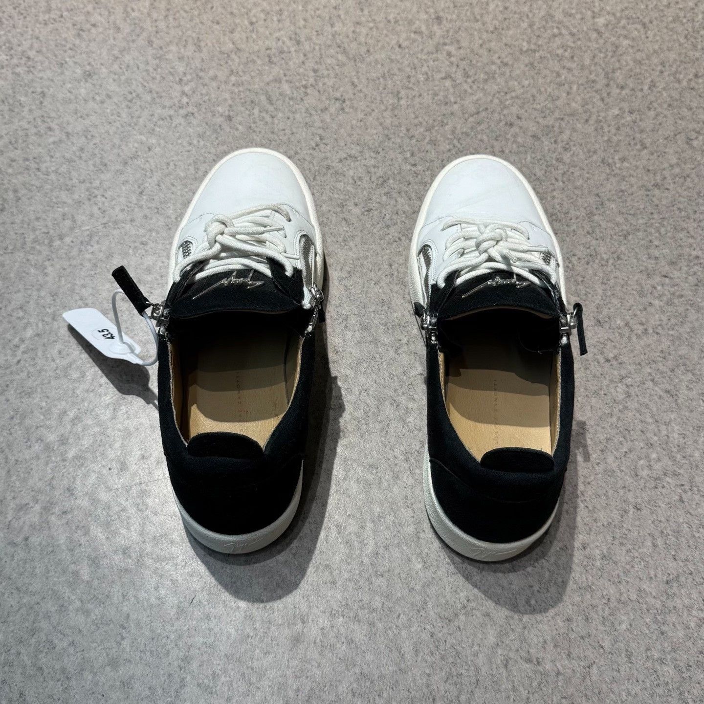 Giuseppe Zanotti Giuseppe Zanotti Black Lowtop Sneakers 43.5 Men Size US 10.5 / EU 43-44 - 8 Thumbnail