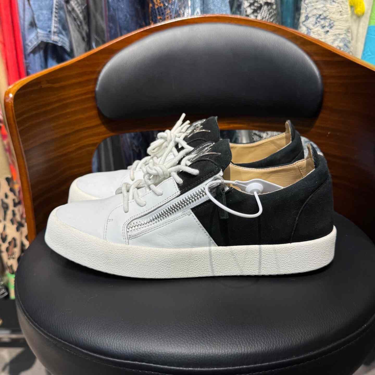 Giuseppe Zanotti Giuseppe Zanotti Black Lowtop Sneakers 43.5 Men Size US 10.5 / EU 43-44 - 6 Thumbnail