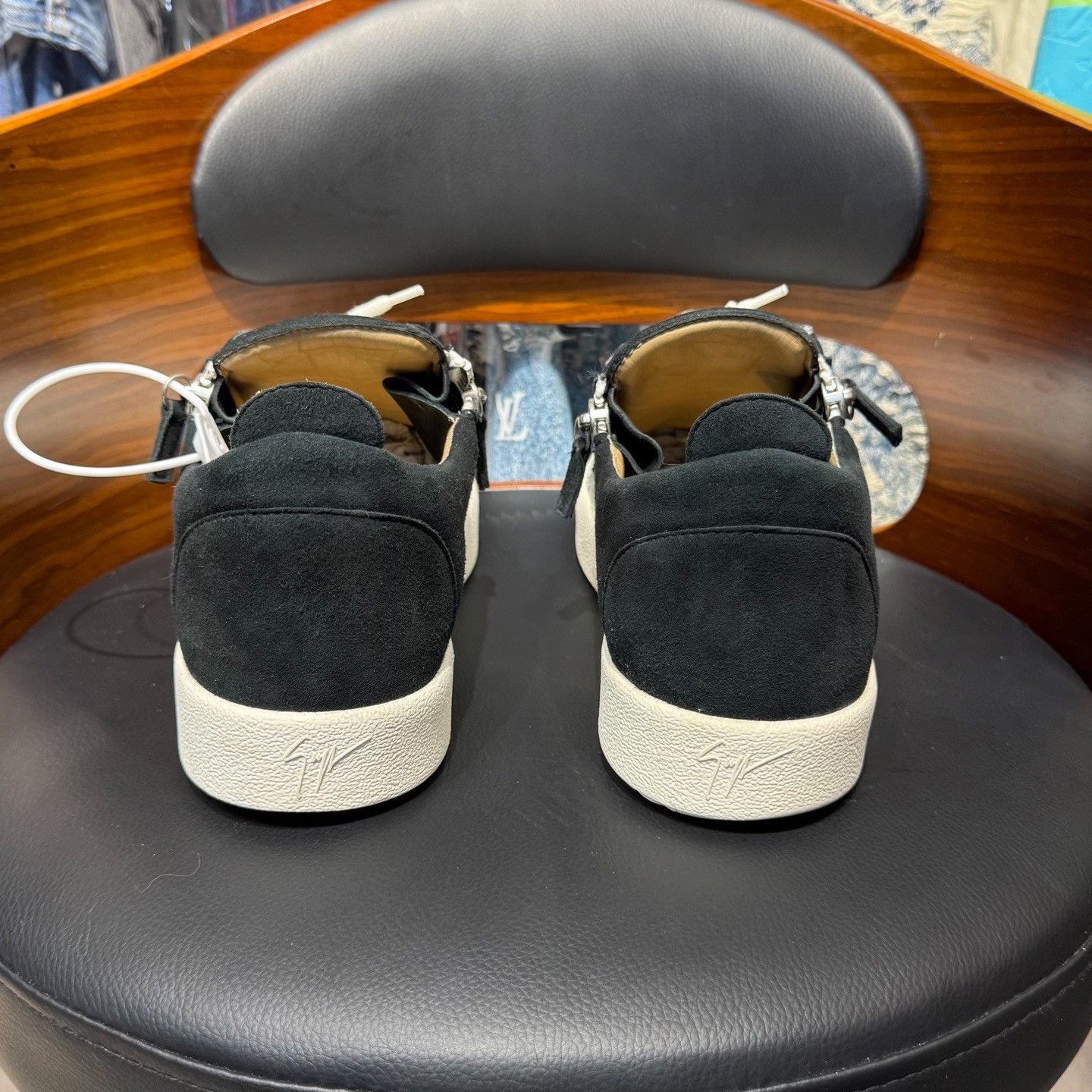 Giuseppe Zanotti Giuseppe Zanotti Black Lowtop Sneakers 43.5 Men Size US 10.5 / EU 43-44 - 3 Thumbnail