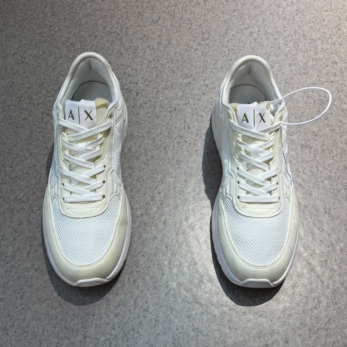 Armani Armani White Lowtop Sneakers 10.5 Men Size US 10.5 / EU 43-44 - 5 Thumbnail