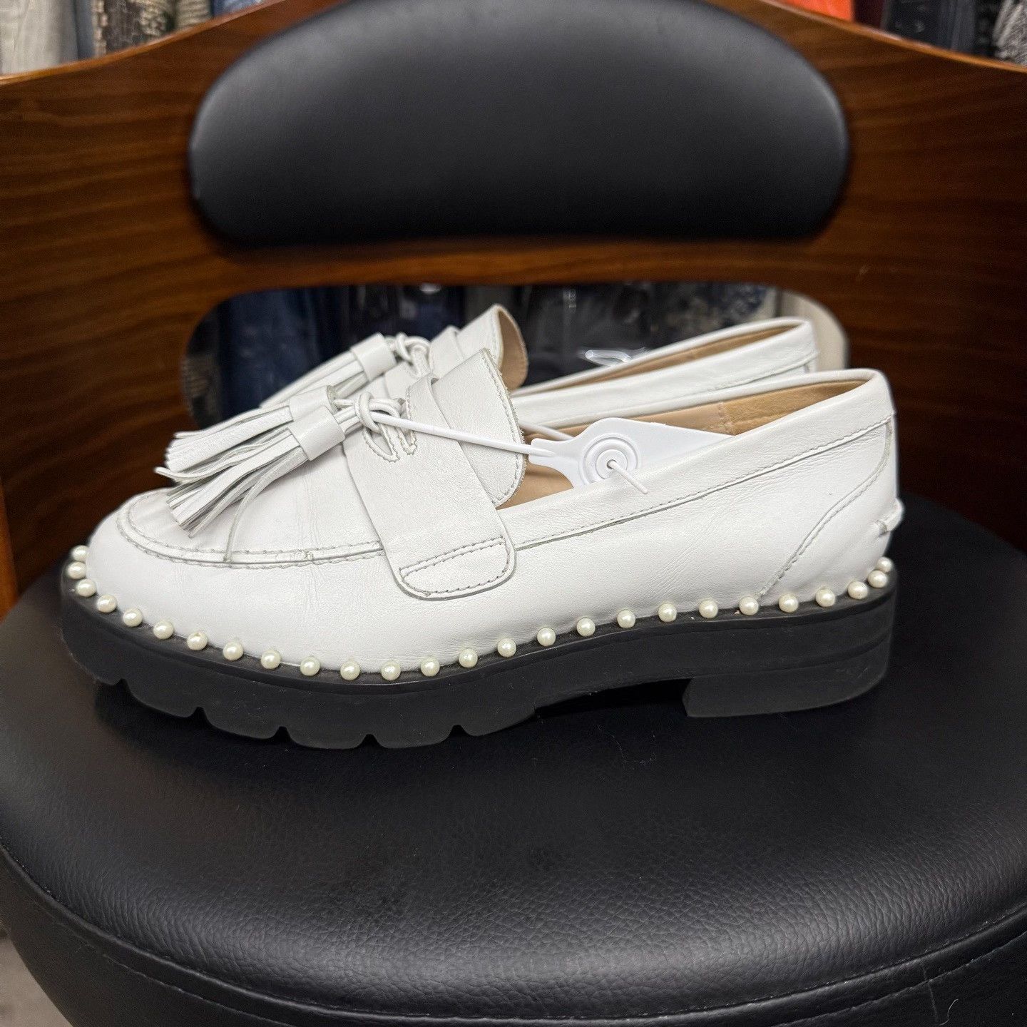 Other White Lowtop Sneakers 34 Women Size US 4 / IT 34 - 6 Thumbnail