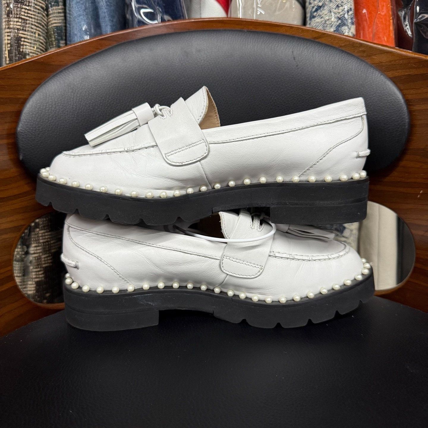 Other White Lowtop Sneakers 34 Women Size US 4 / IT 34 - 7 Thumbnail