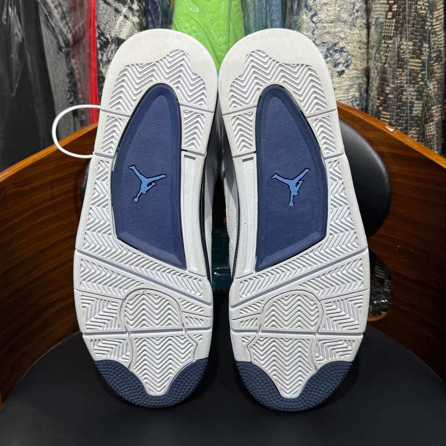 Nike Nike AJ4 Blue Lowtop Sneakers 45 Men Size US 11.5 / EU 44-45 - 9 Thumbnail