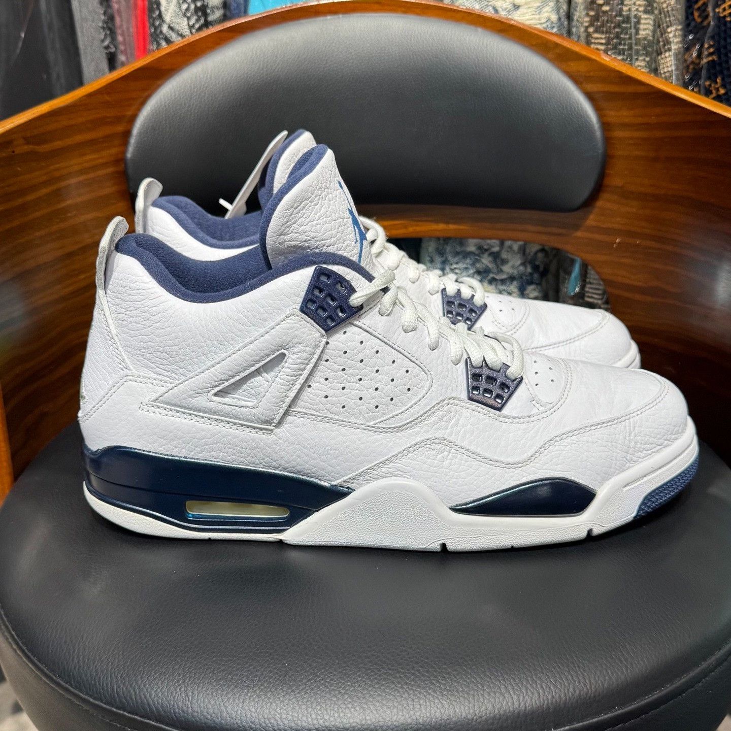 Nike Nike AJ4 Blue Lowtop Sneakers 45 Men Size US 11.5 / EU 44-45 - 4 Thumbnail