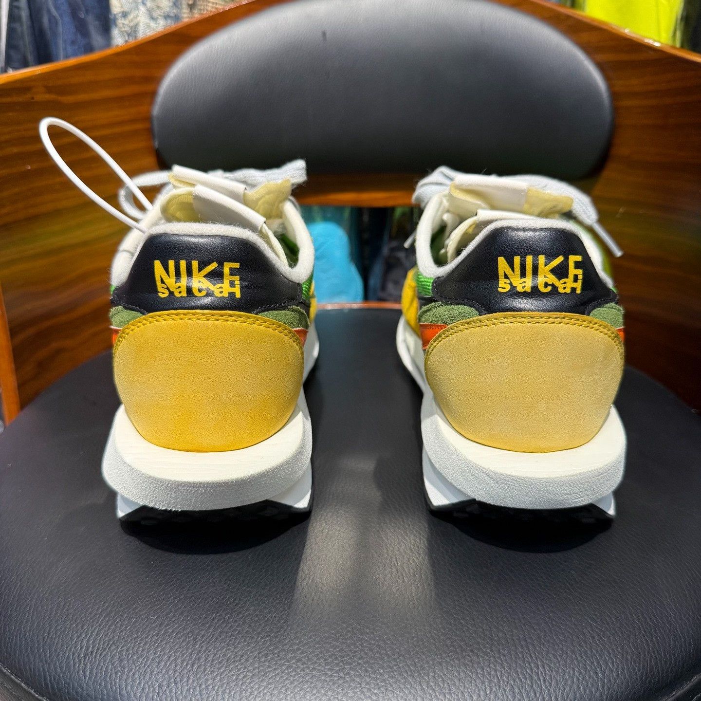 Sacai Sacai Yellow Lowtop Sneakers 10 Men Size US 10 / EU 43 - 3 Thumbnail